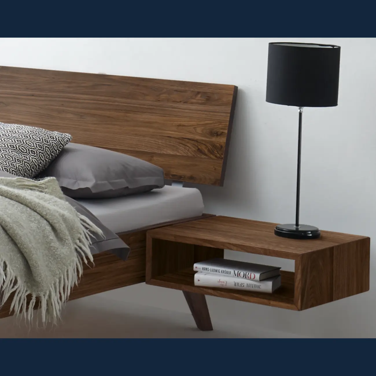 Natürliches Massivholzbett Hasena Ancona modern-skandinavisch – Bild 11