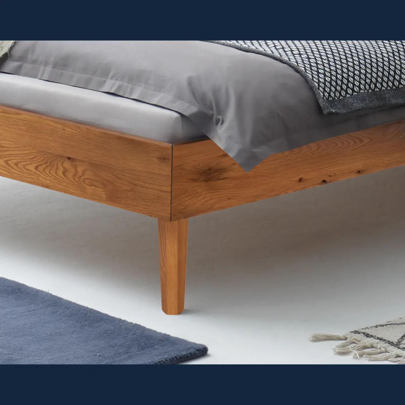 Natürliches Massivholzbett Hasena Ancona modern-skandinavisch – Bild 16