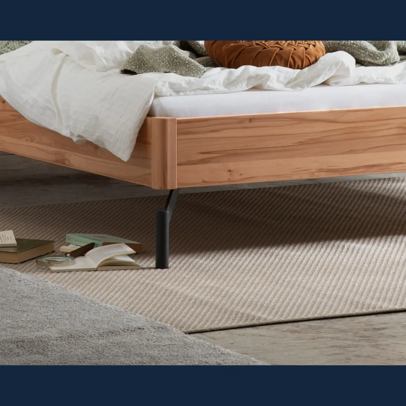 Elegantes Massivholzbett Hasena Broni im modern-skandinavischen Stil 12 Elegantes Massivholzbett Hasena Broni im modern-skandinavischen Stil – Bild 12