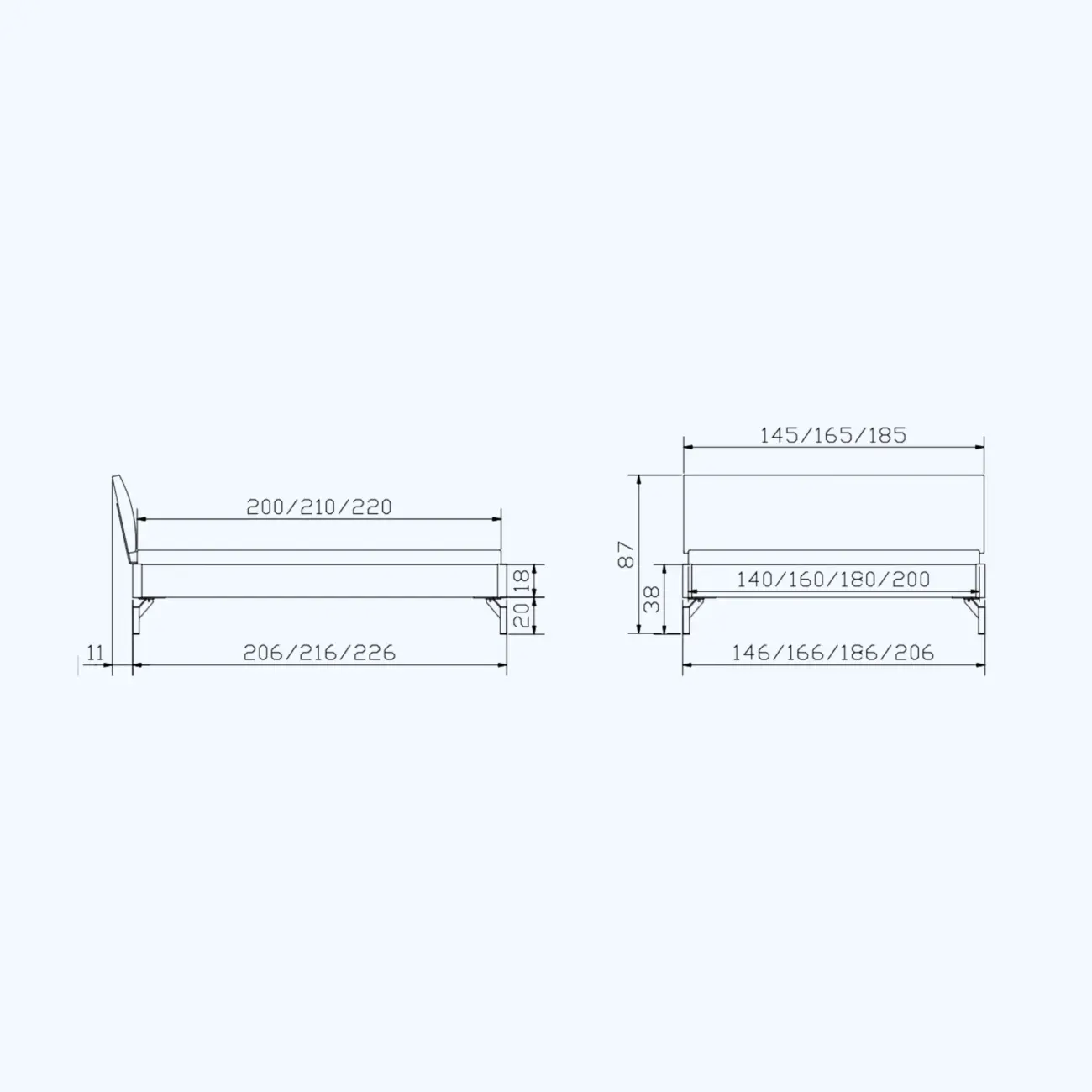 Elegantes Massivholzbett Hasena Broni im modern-skandinavischen Stil 17 Elegantes Massivholzbett Hasena Broni im modern-skandinavischen Stil – Bild 17