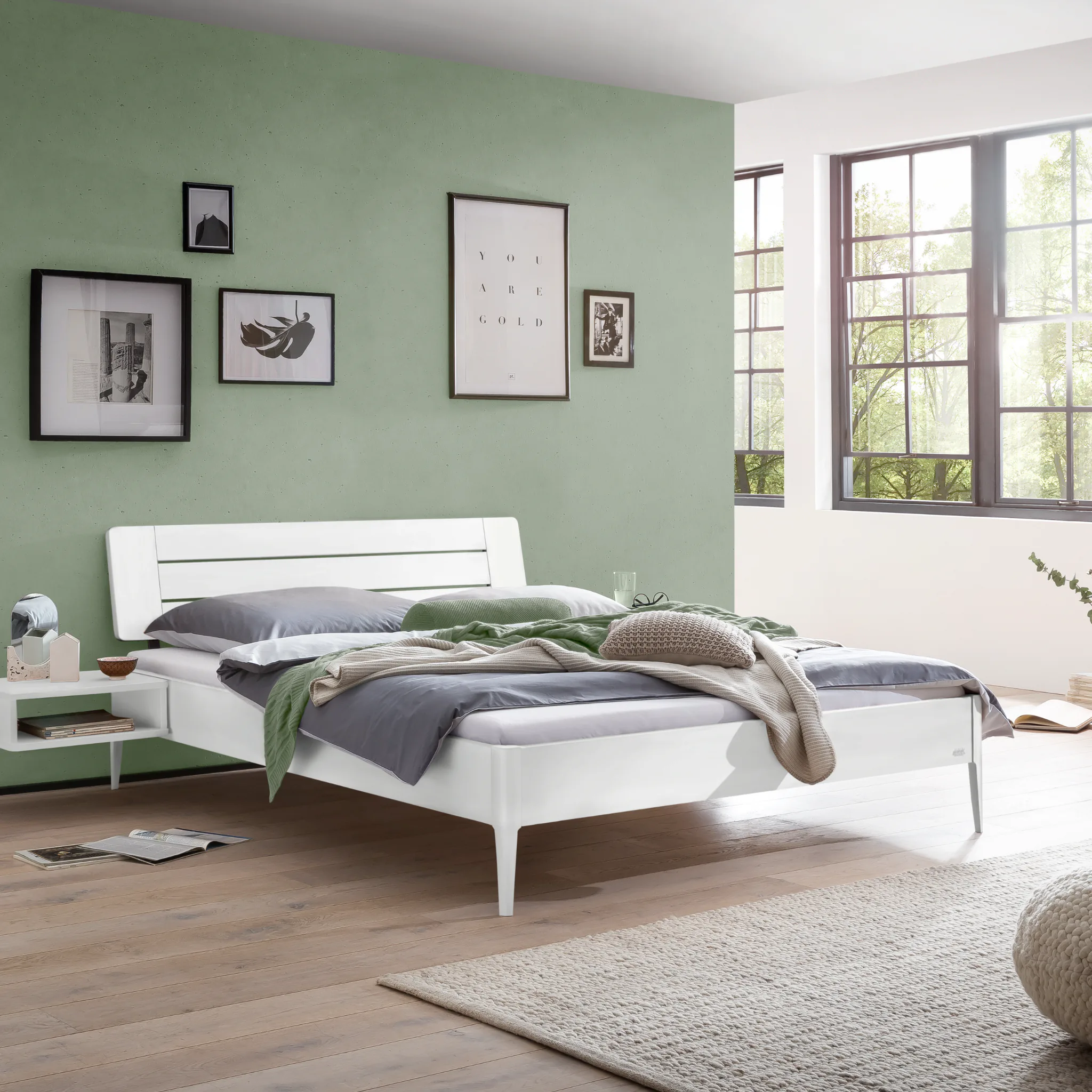 Elegantes Massivholzbett Hasena Modern Busseto 6 Elegantes Massivholzbett Hasena Modern Busseto – Bild 6