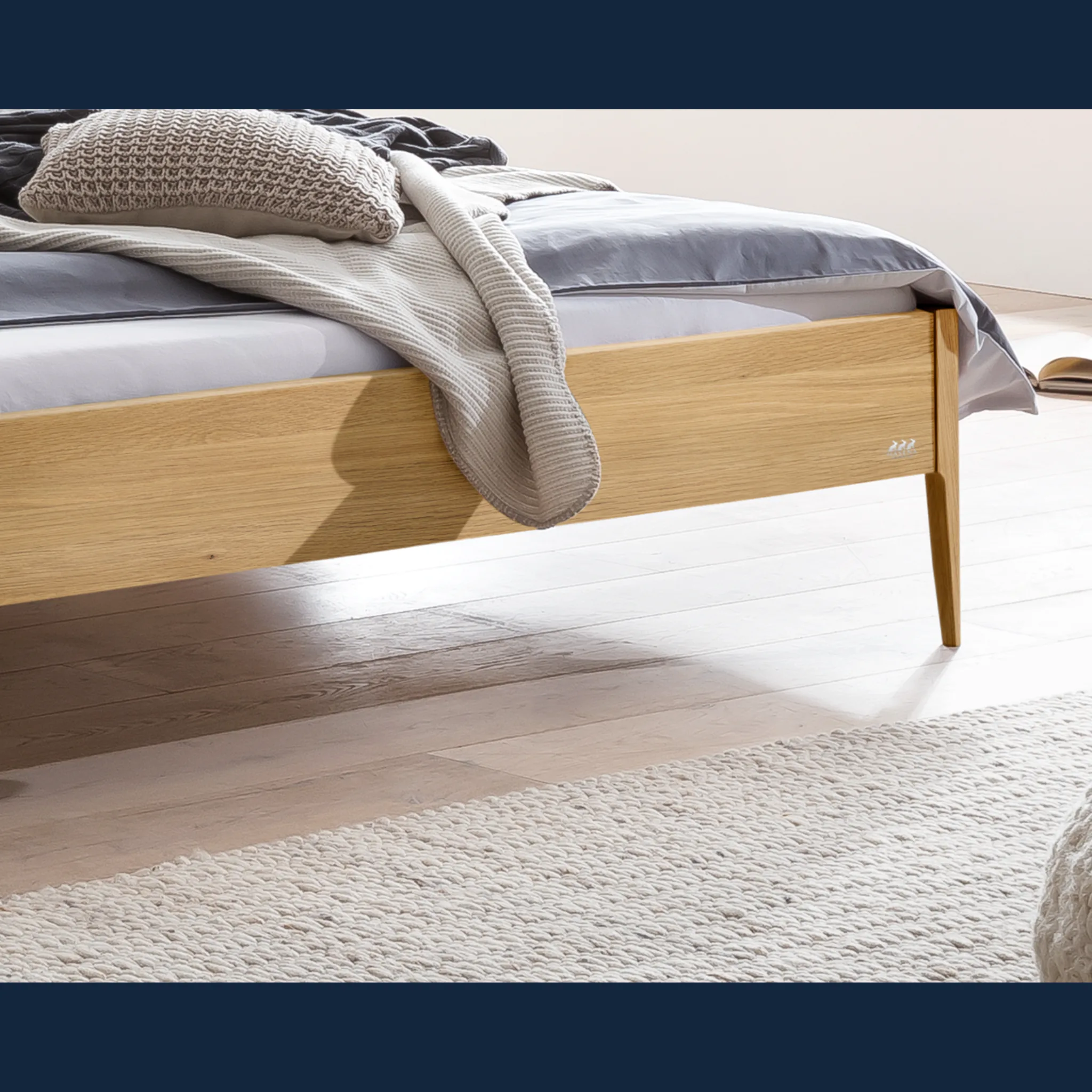 Elegantes Massivholzbett Hasena Modern Busseto 12 Elegantes Massivholzbett Hasena Modern Busseto – Bild 12