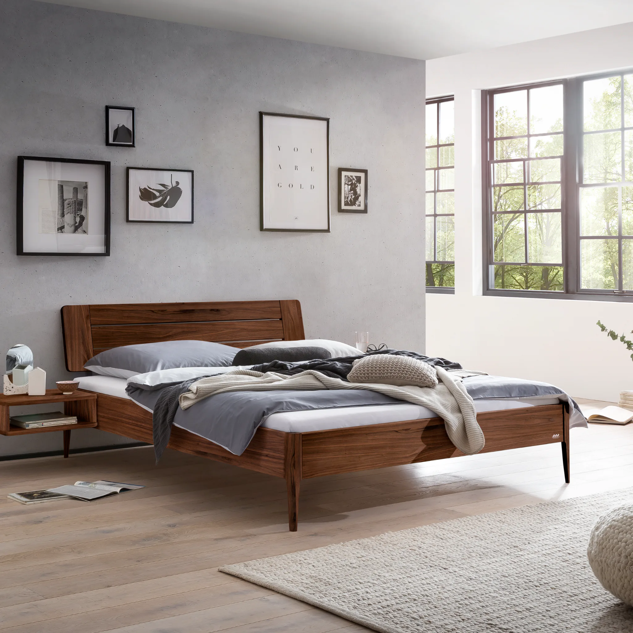 Elegantes Massivholzbett Hasena Modern Busseto 14 Elegantes Massivholzbett Hasena Modern Busseto – Bild 14