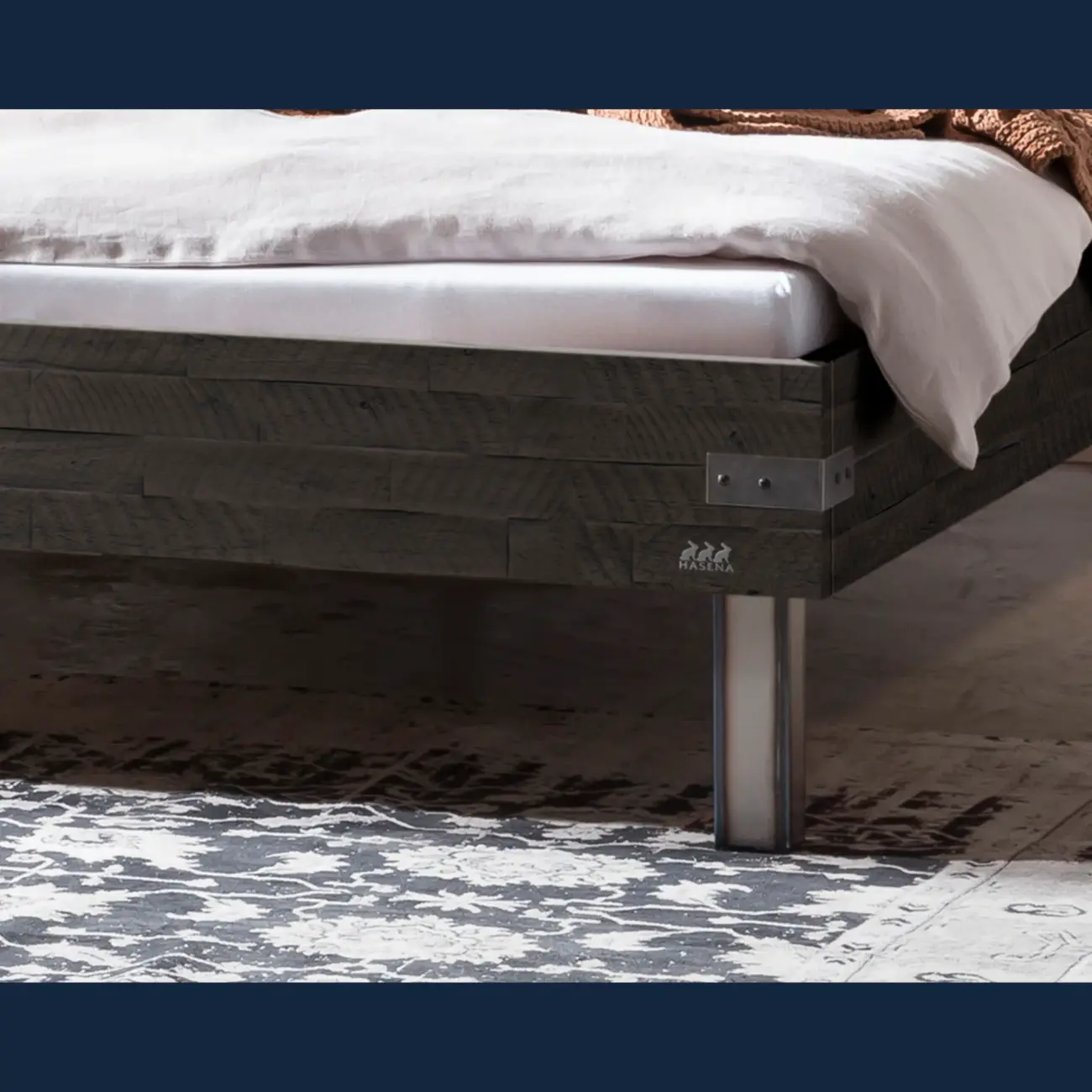 Markantes Massivholzbett Hasena Industrial Duno 8 Markantes Massivholzbett Hasena Industrial Duno – Bild 8