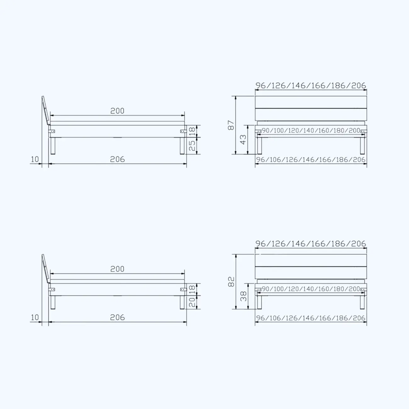 Markantes Massivholzbett Hasena Industrial Duno 9 Markantes Massivholzbett Hasena Industrial Duno – Bild 9