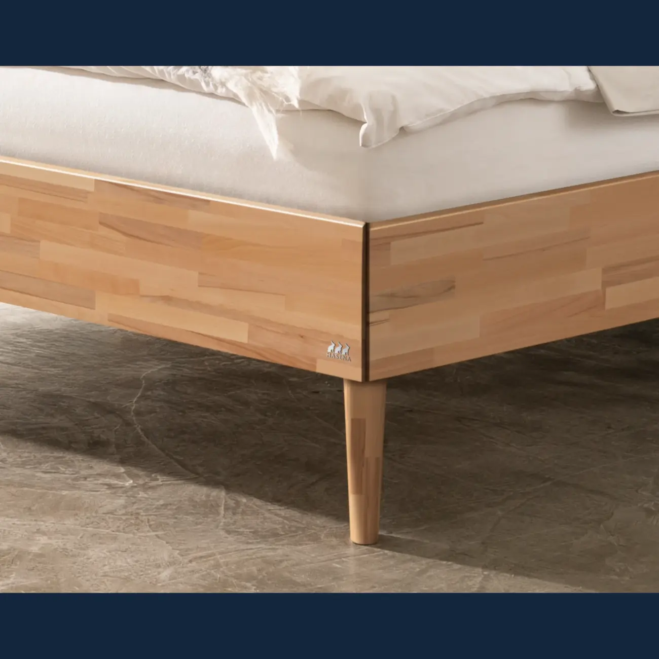 Harmonisches Massivholzbett Hasena Skandinavisch Emilia 8 Harmonisches Massivholzbett Hasena Skandinavisch Emilia – Bild 8