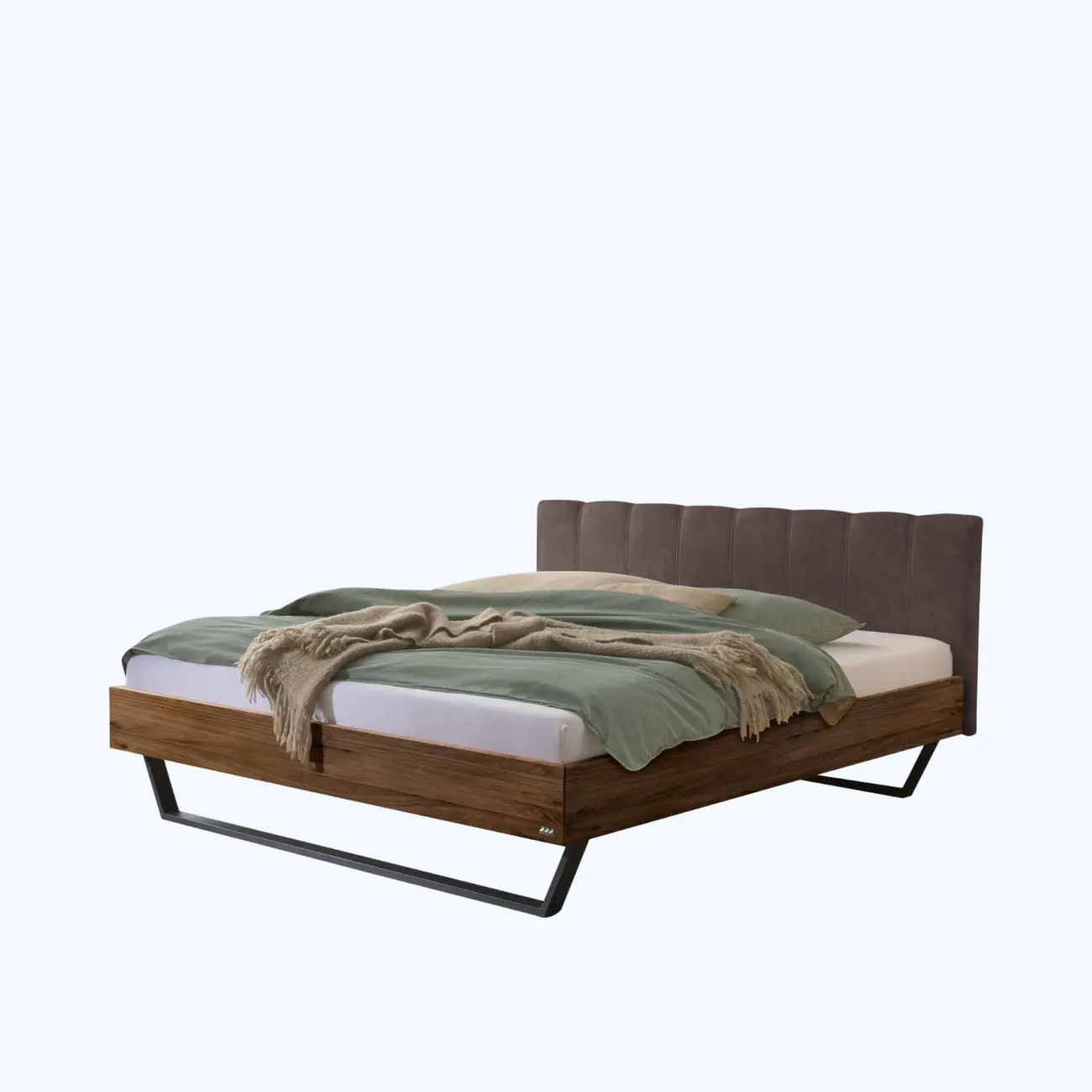 Urbanes Massivholzbett Hasena Enrico modern Industrial 7 Urbanes Massivholzbett Hasena Enrico modern Industrial – Bild 7