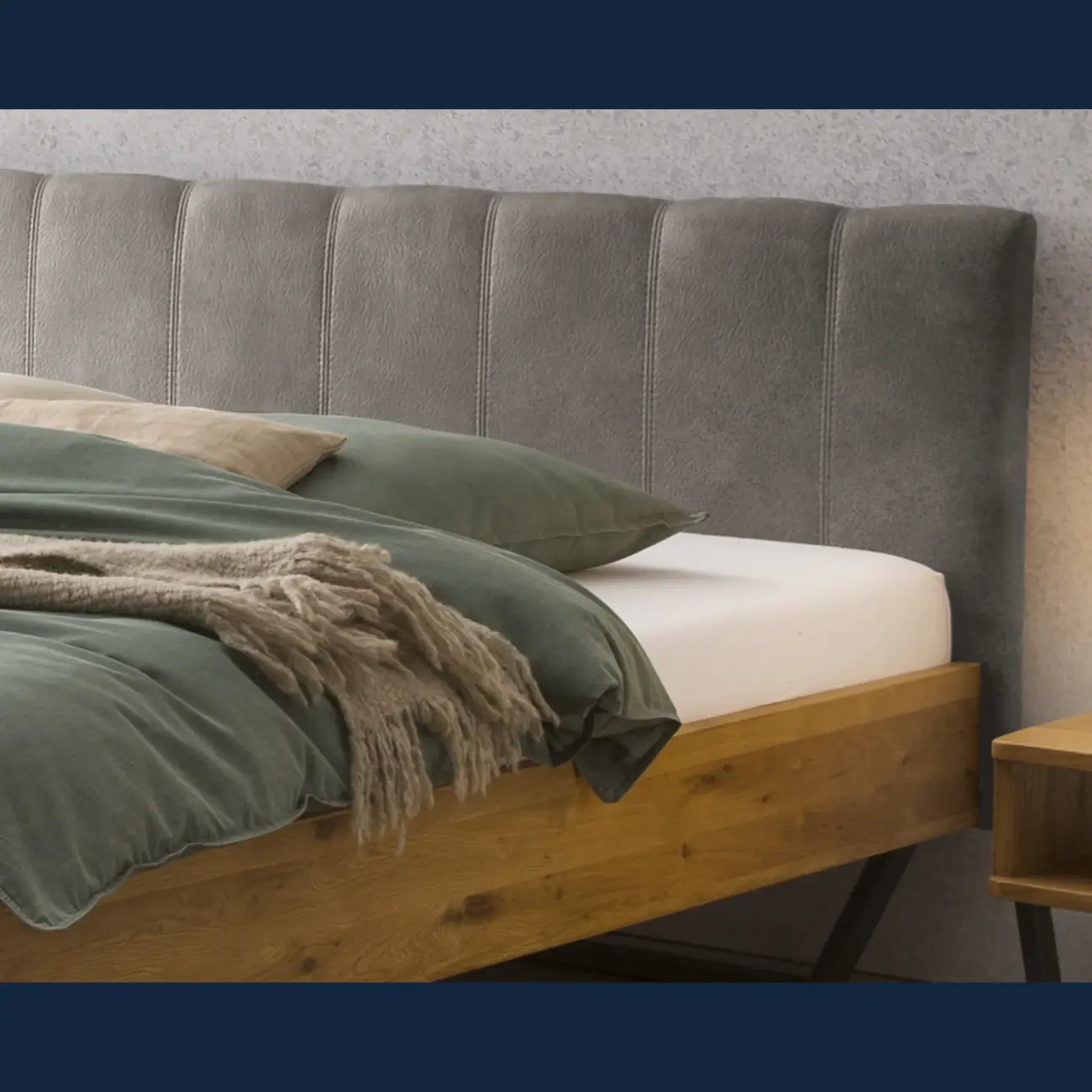 Urbanes Massivholzbett Hasena Enrico modern Industrial 26 Urbanes Massivholzbett Hasena Enrico modern Industrial – Bild 26