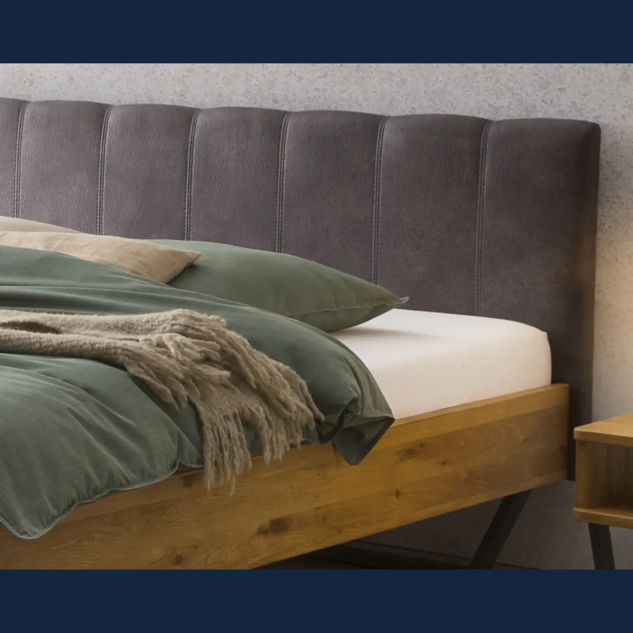 Urbanes Massivholzbett Hasena Enrico modern Industrial 23 Urbanes Massivholzbett Hasena Enrico modern Industrial – Bild 23