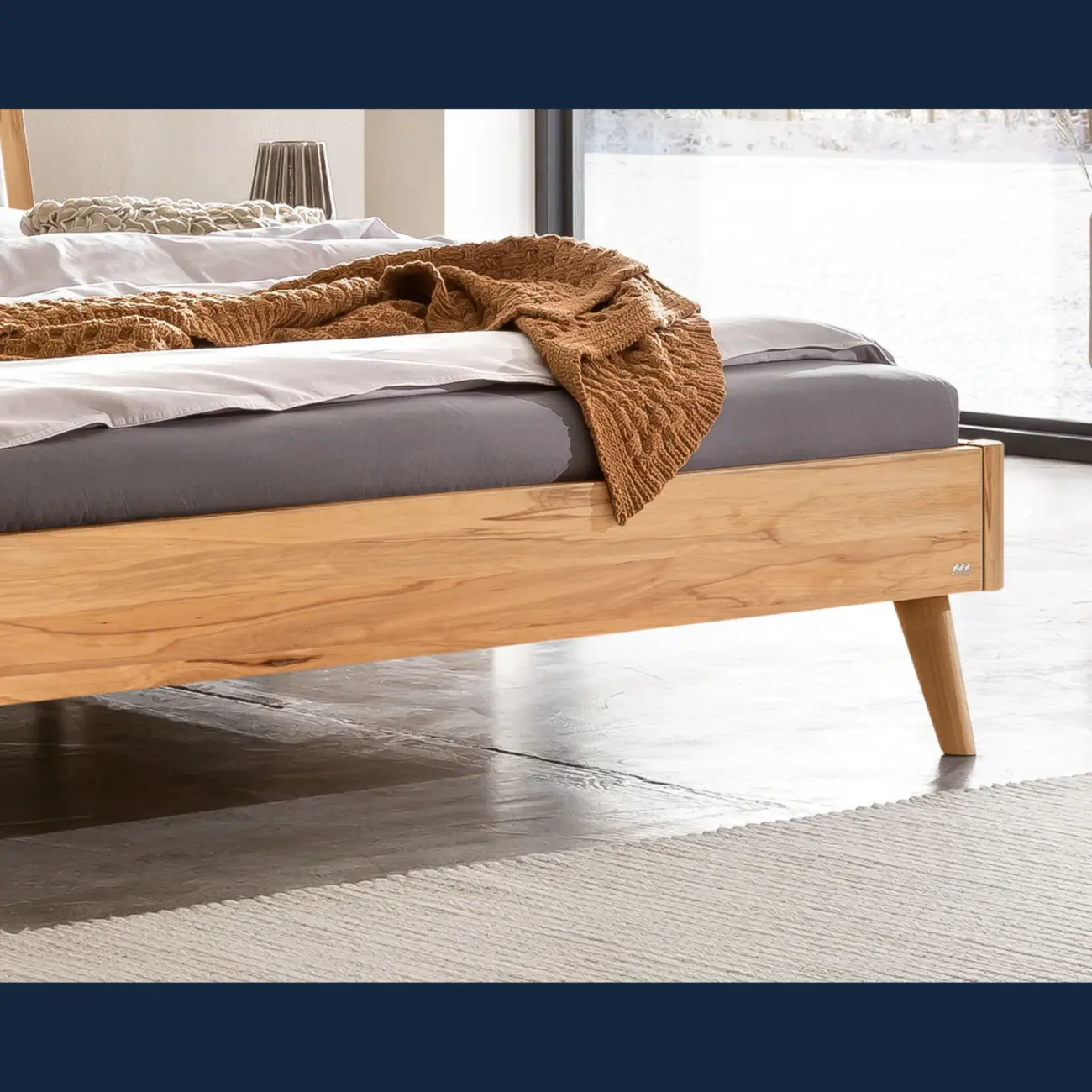 Massivholzbett Hasena Fabro modern-skandinavisch 4 Massivholzbett Hasena Fabro modern-skandinavisch – Bild 4