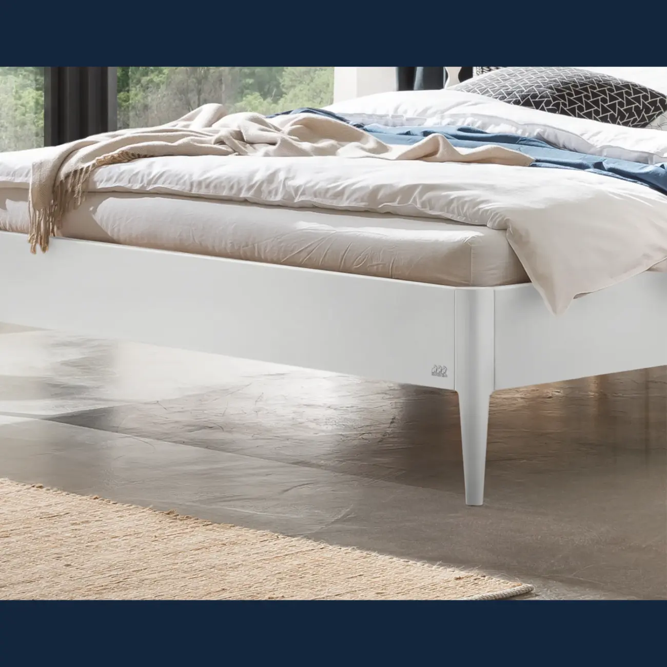 Elegantes Massivholzbett Hasena Fanano modern-skandinavisch 8 Elegantes Massivholzbett Hasena Fanano modern-skandinavisch – Bild 8