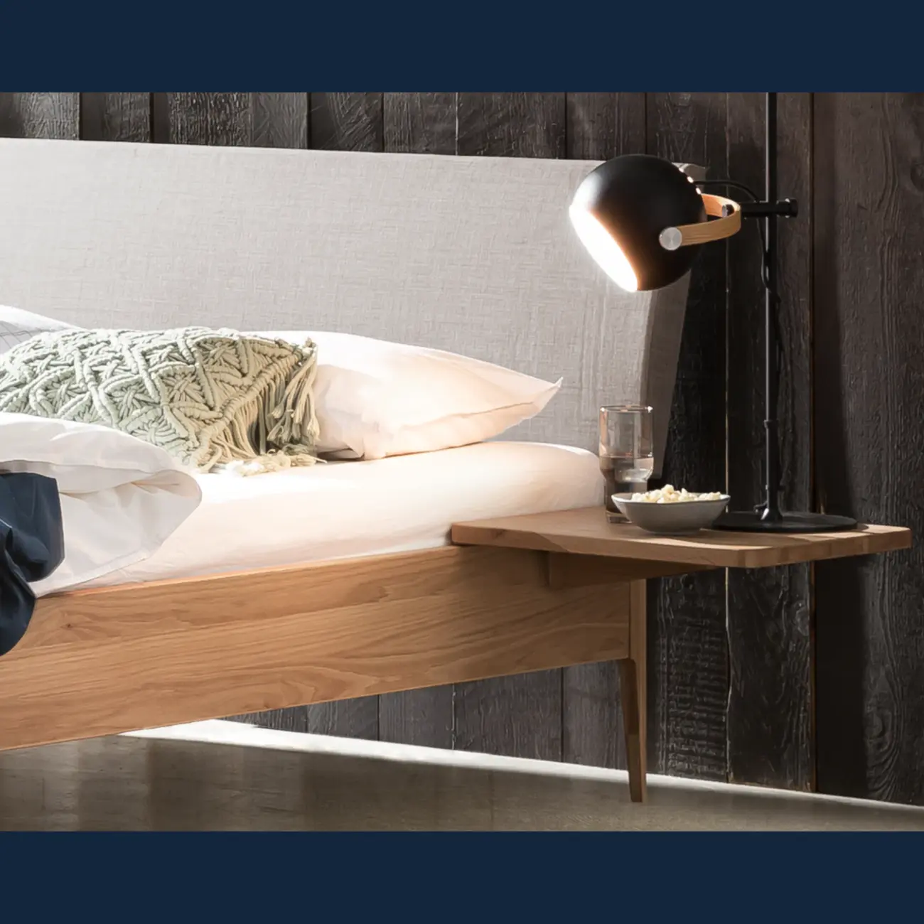 Elegantes Massivholzbett Hasena Fanano modern-skandinavisch 11 Elegantes Massivholzbett Hasena Fanano modern-skandinavisch – Bild 11