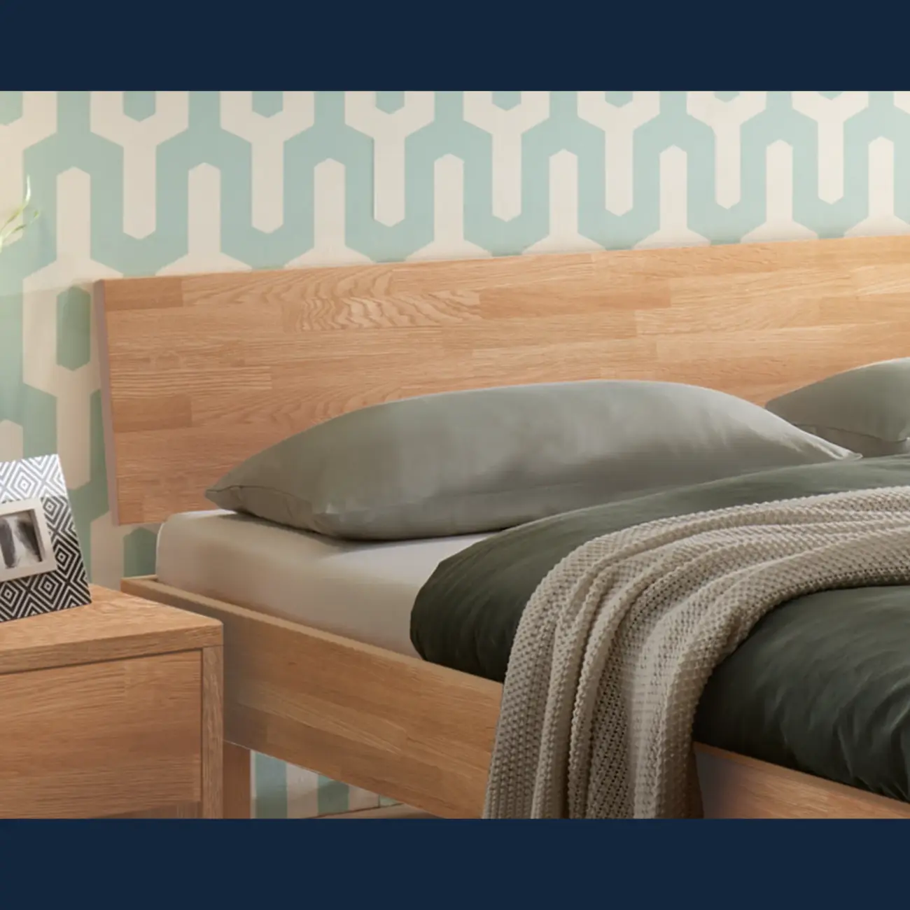 Robustes Massivholzbett Hasena Forti modern-skandinavisch 7 Robustes Massivholzbett Hasena Forti modern-skandinavisch – Bild 7