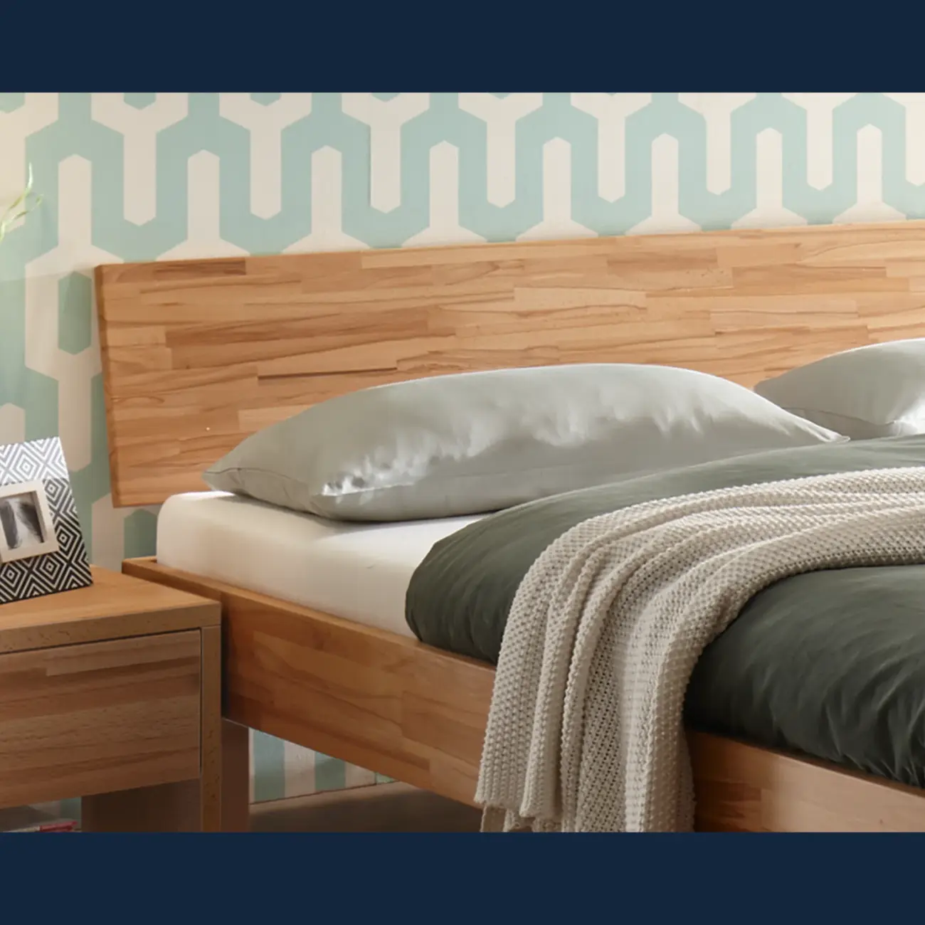 Robustes Massivholzbett Hasena Forti modern-skandinavisch 11 Robustes Massivholzbett Hasena Forti modern-skandinavisch – Bild 11