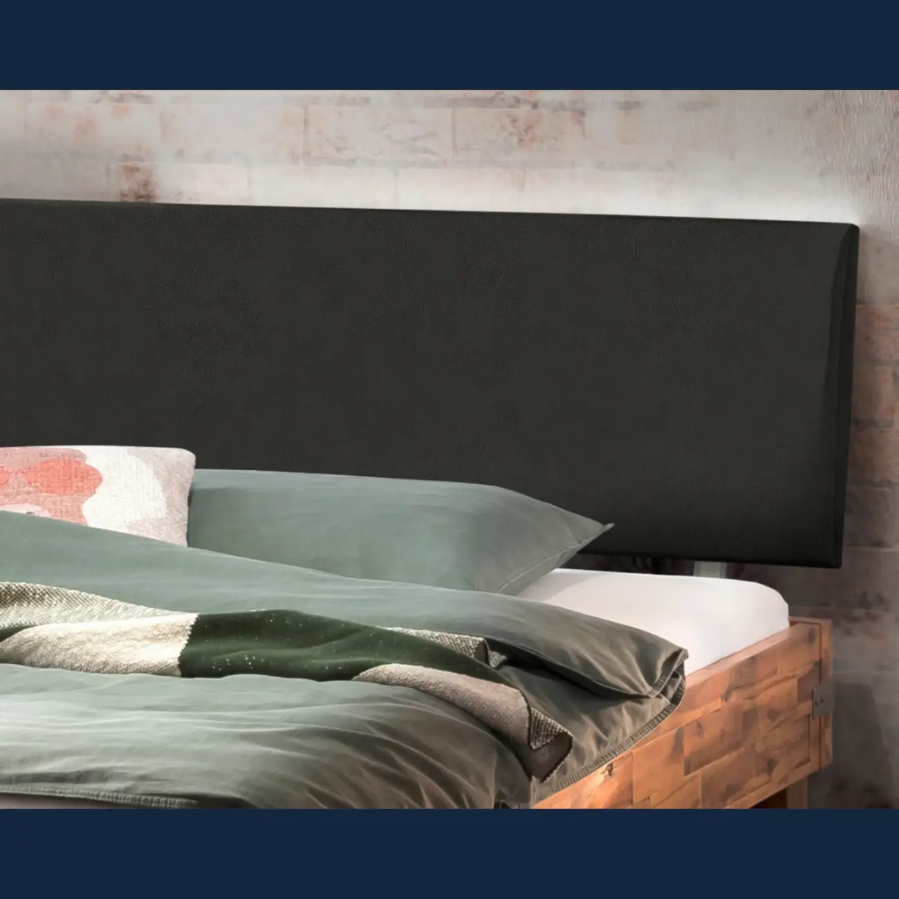 Markantes Massivholzbett Hasena Industrial Golea Factory – Bild 6