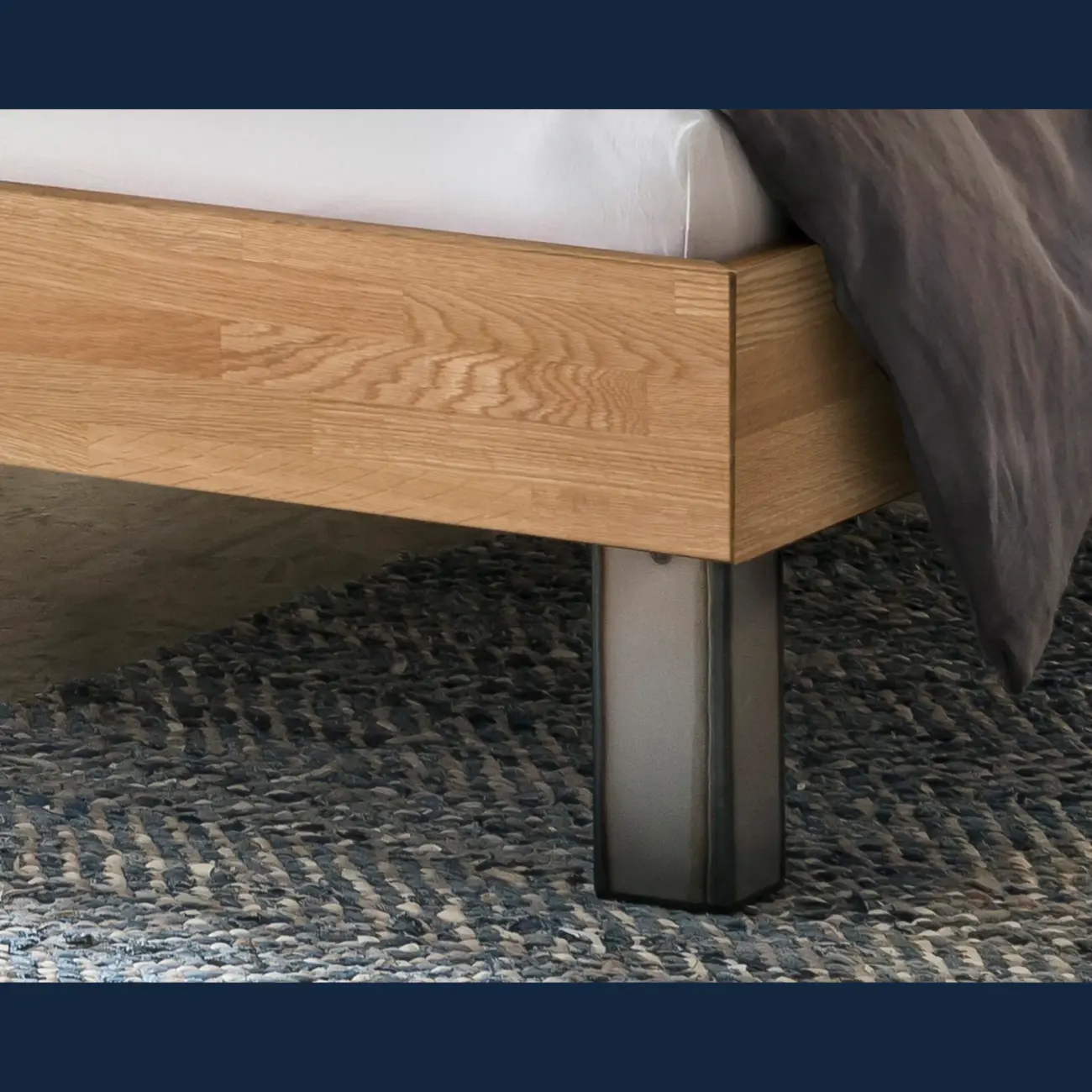 Massivholzbett Hasena Lodi modern Industrial 4 Massivholzbett Hasena Lodi modern Industrial – Bild 4