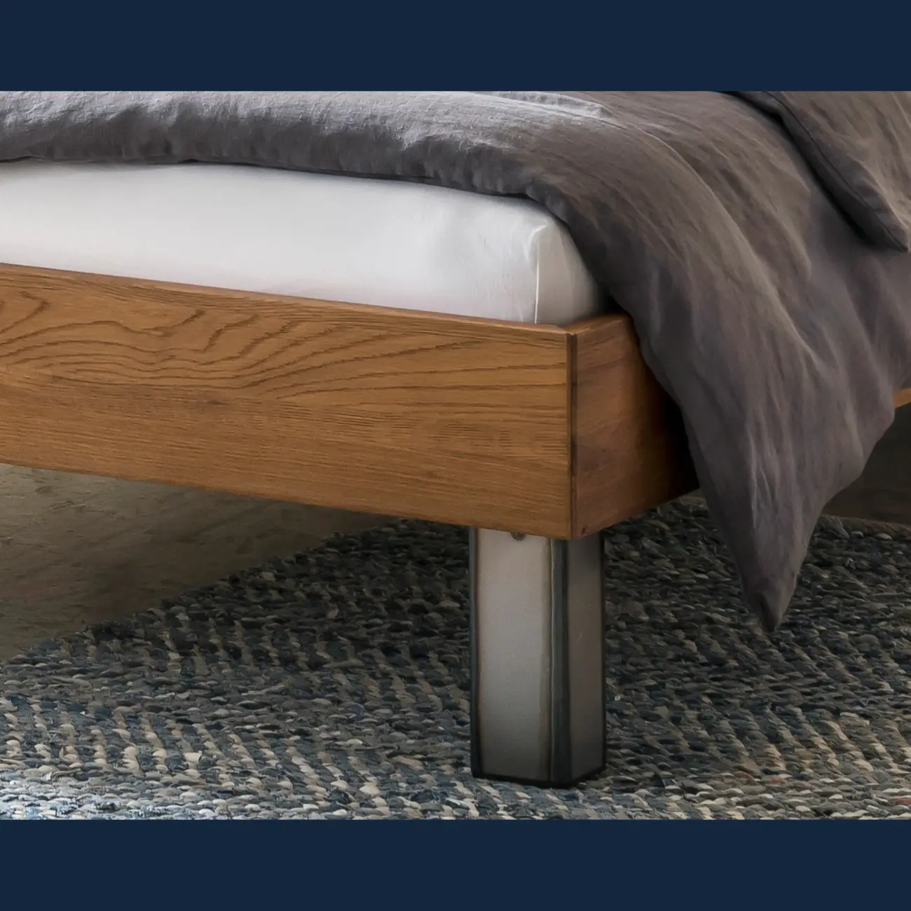 Massivholzbett Hasena Lodi modern Industrial 8 Massivholzbett Hasena Lodi modern Industrial – Bild 8