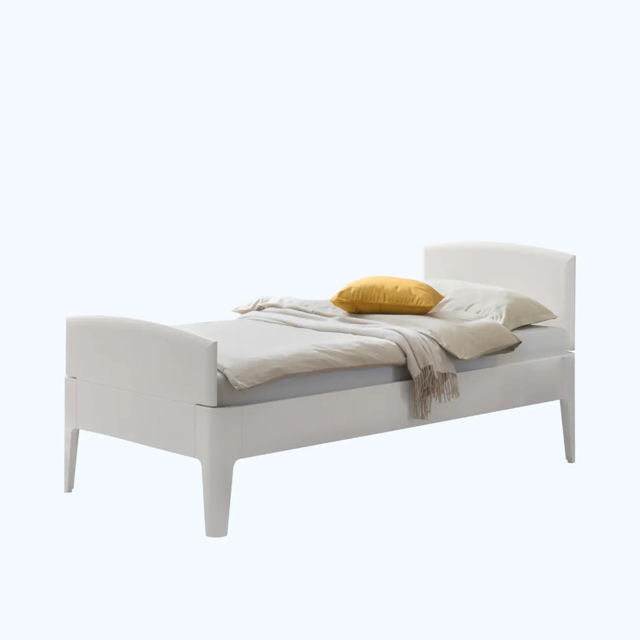 Komfortables Massivholzbett Hasena Luano modern-skandinavisch – Bild 3