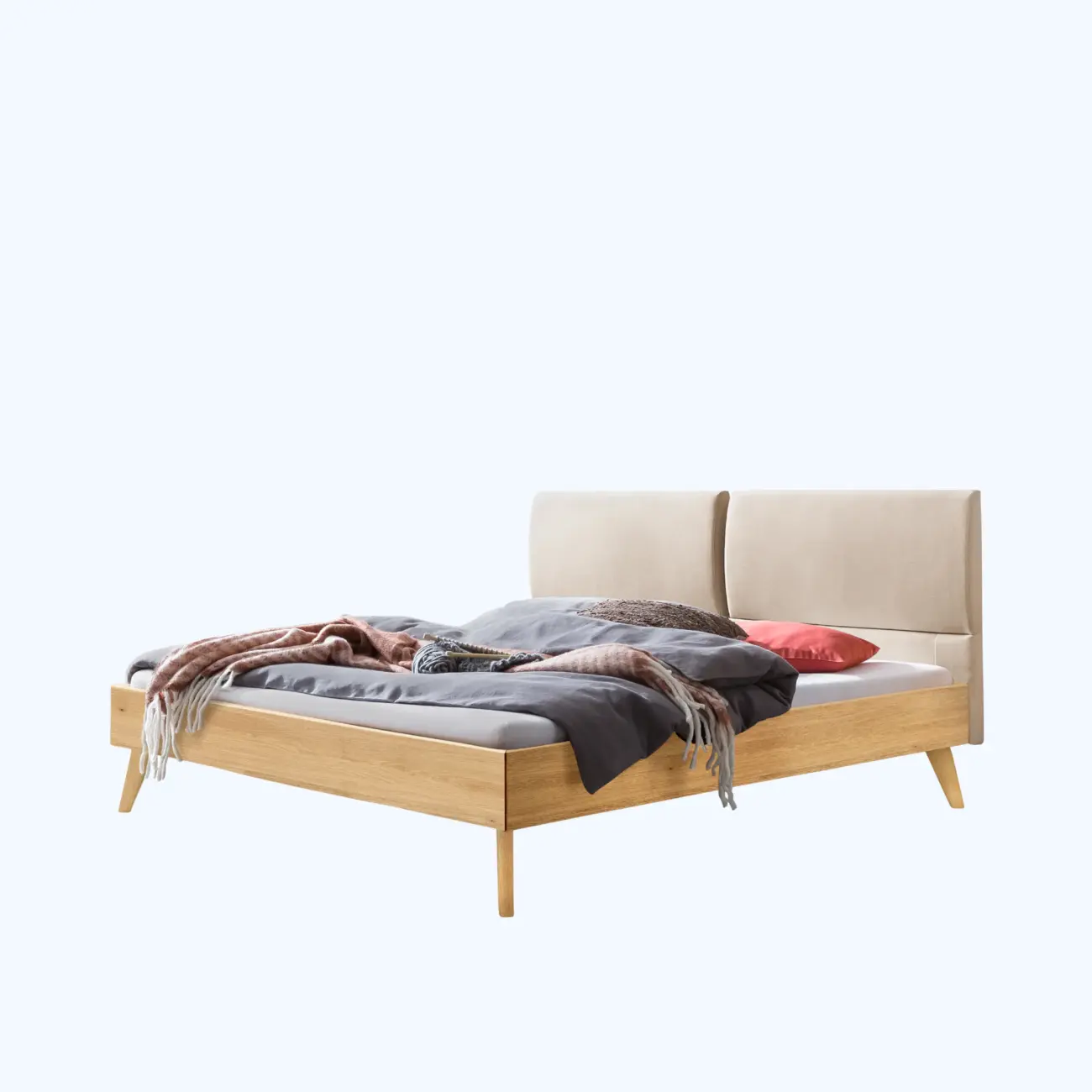 Harmonisches Massivholzbett Hasena Matteo modern-skandinavisch 5 Harmonisches Massivholzbett Hasena Matteo modern-skandinavisch – Bild 5