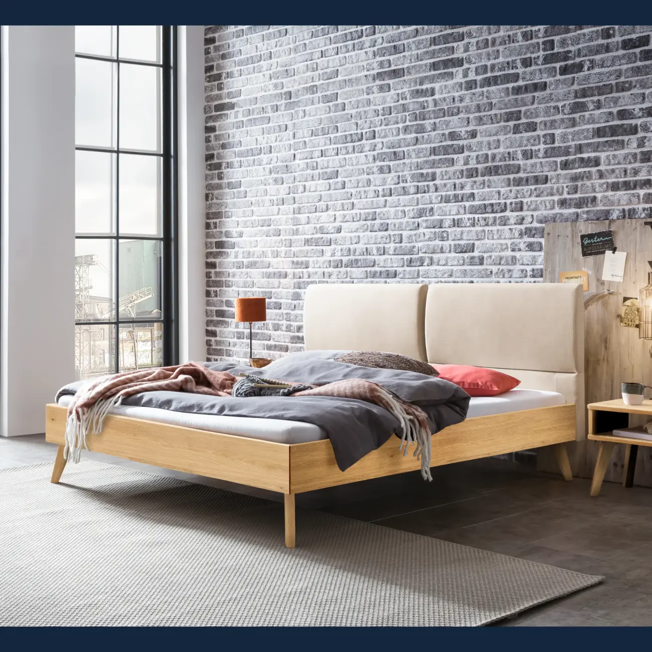 Harmonisches Massivholzbett Hasena Matteo modern-skandinavisch 6 Harmonisches Massivholzbett Hasena Matteo modern-skandinavisch – Bild 6