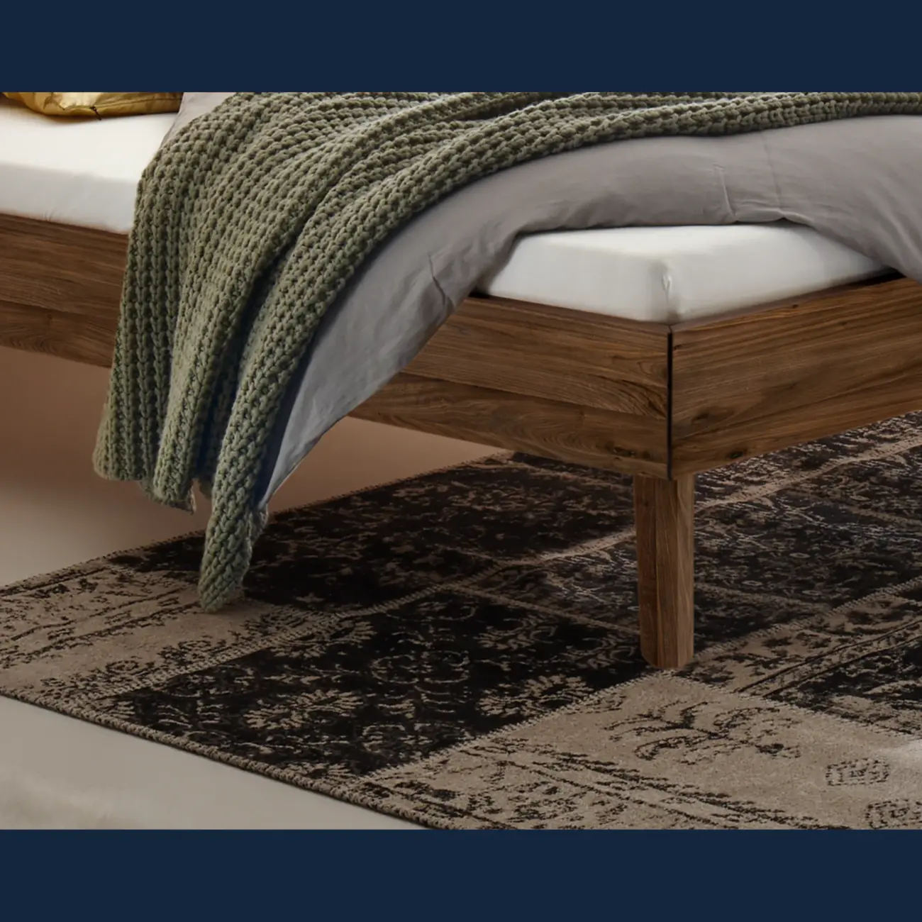 Schlichtes Massivholzbett Hasena Ortona modern-skandinavisch 12 Schlichtes Massivholzbett Hasena Ortona modern-skandinavisch – Bild 12