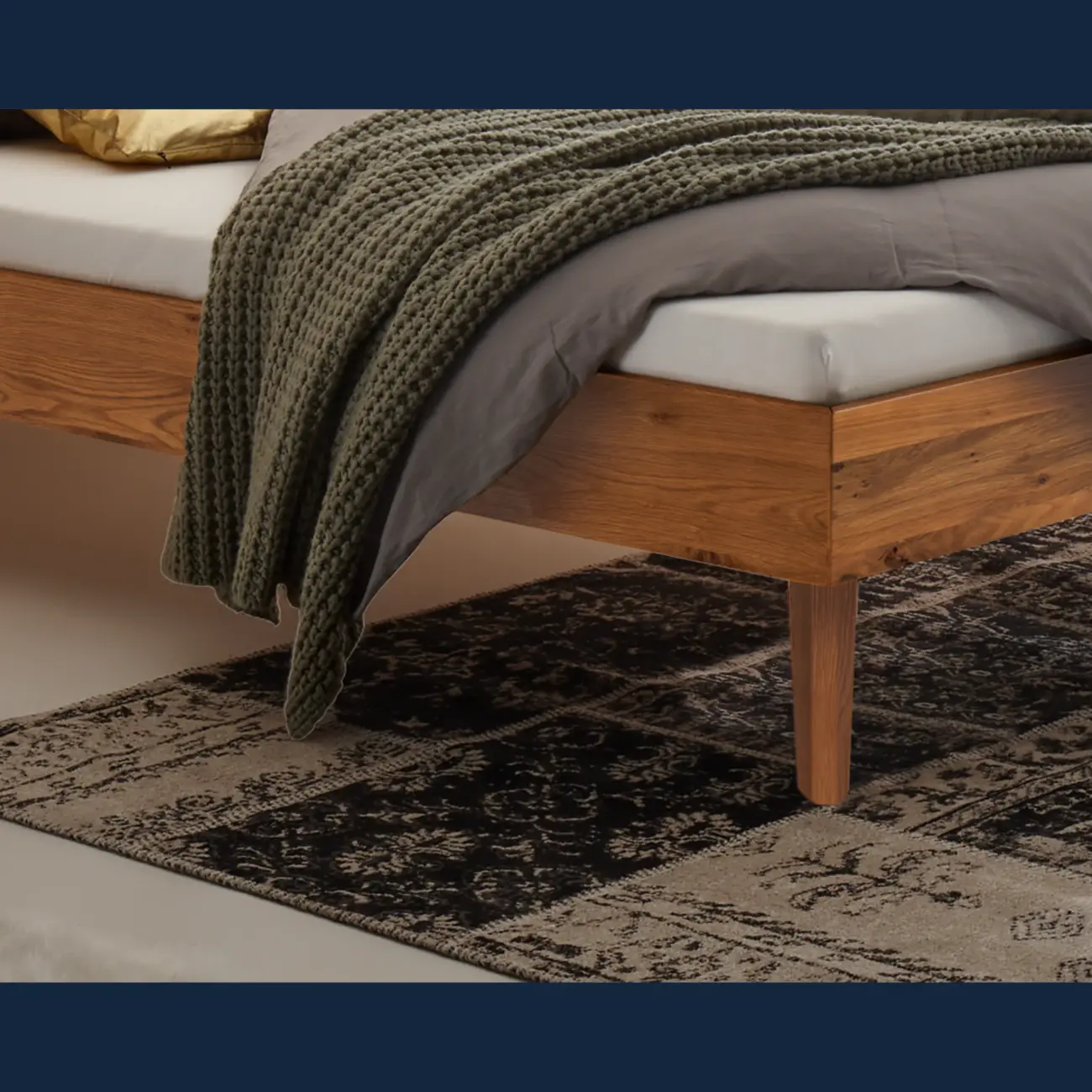 Schlichtes Massivholzbett Hasena Ortona modern-skandinavisch 16 Schlichtes Massivholzbett Hasena Ortona modern-skandinavisch – Bild 16