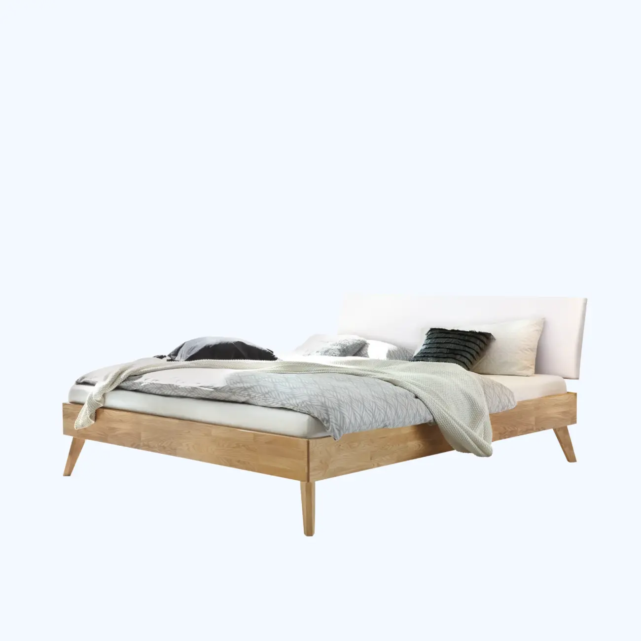 Harmonisches Massivholzbett Hasena Pesaro modern-skandinavisch 5 Harmonisches Massivholzbett Hasena Pesaro modern-skandinavisch – Bild 5