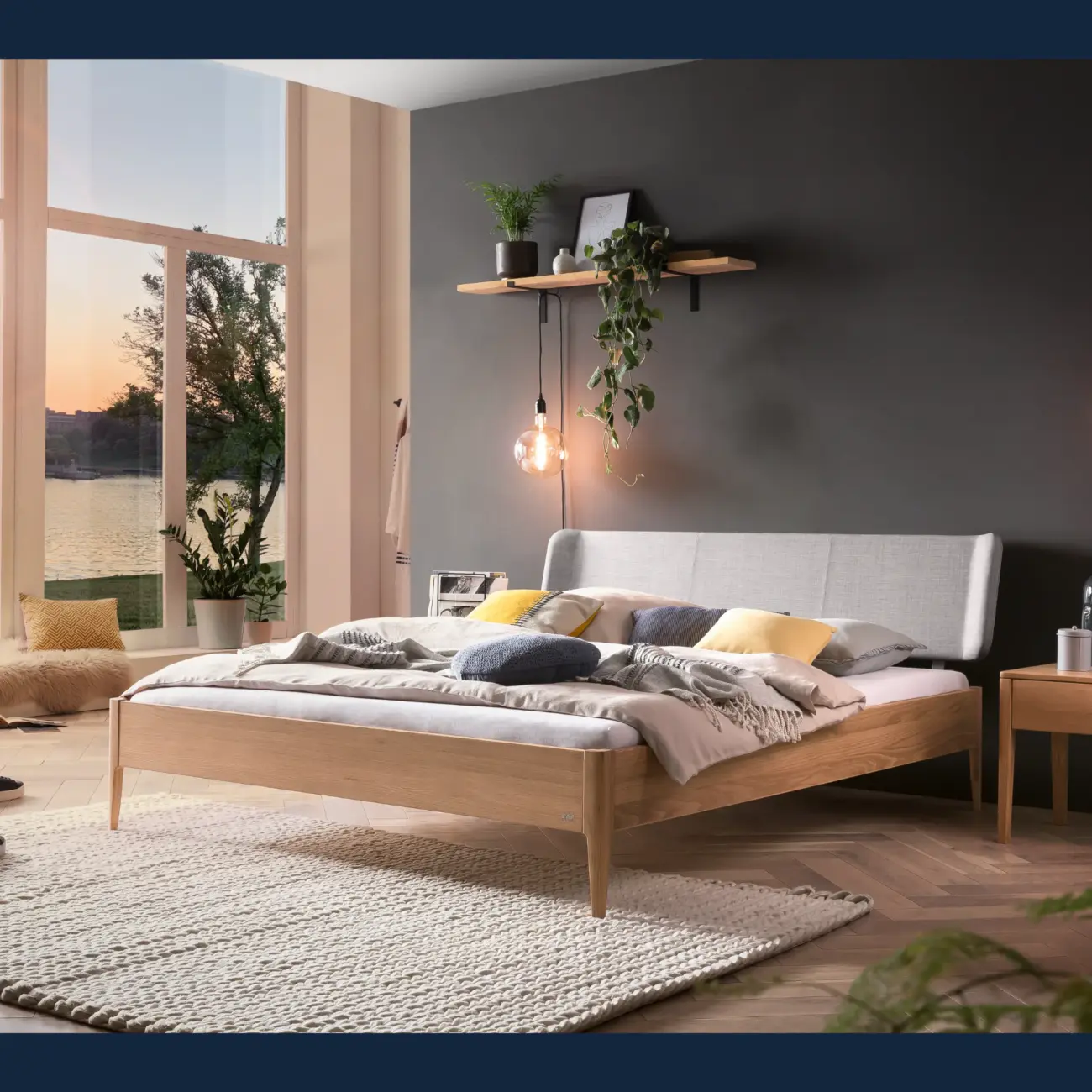 Massivholzbett Hasena Pienza modern-skandinavisch 10 Massivholzbett Hasena Pienza modern-skandinavisch – Bild 10