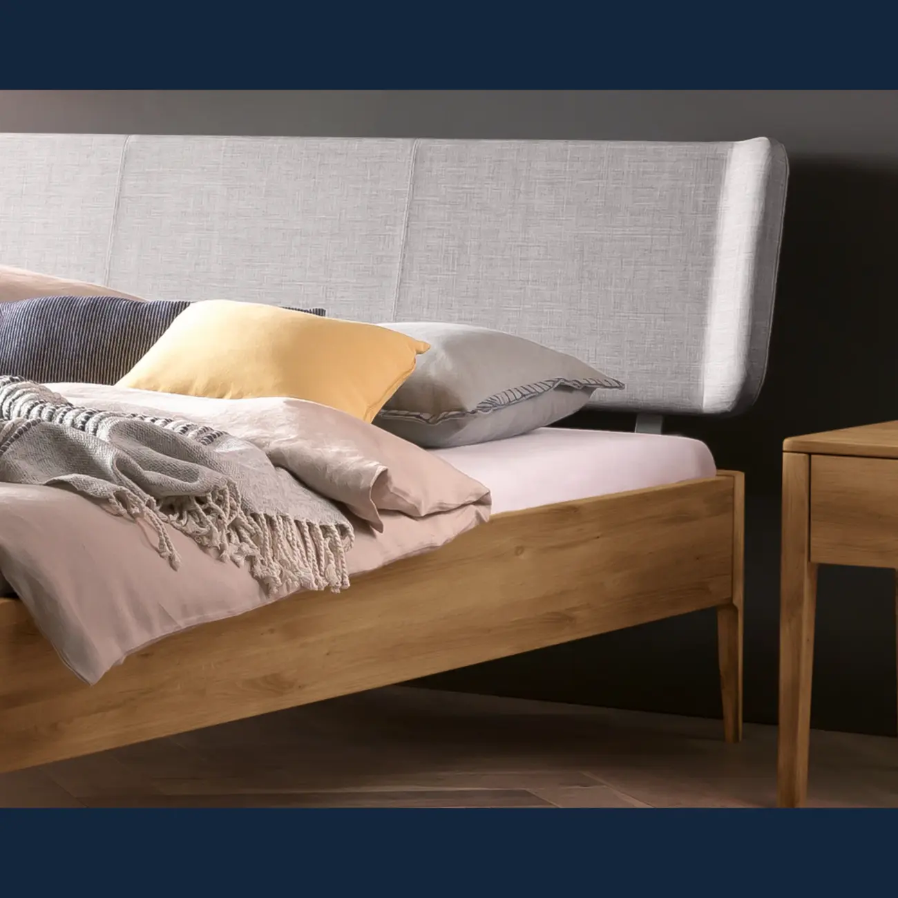 Massivholzbett Hasena Pienza modern-skandinavisch 3 Massivholzbett Hasena Pienza modern-skandinavisch – Bild 3