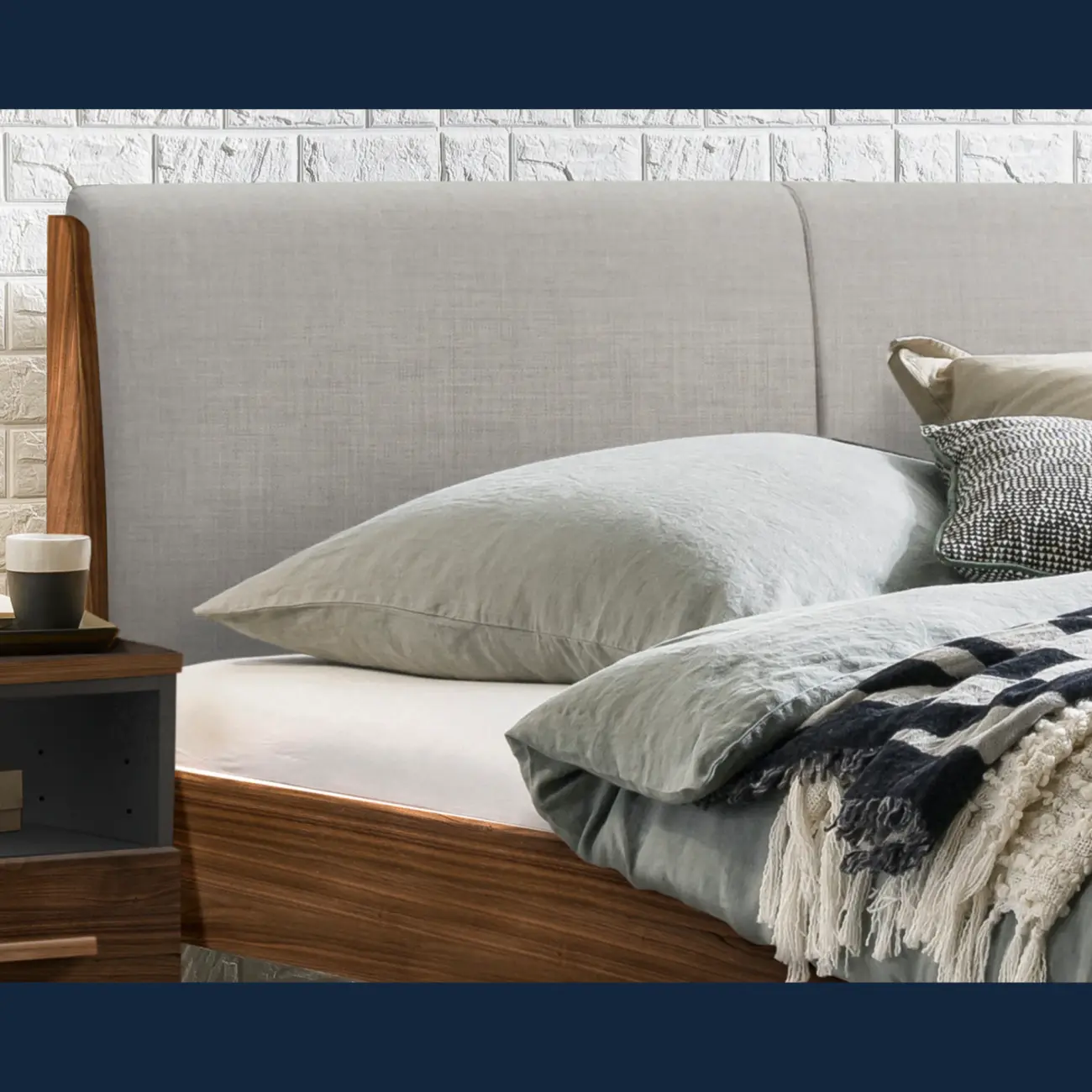 Massivholzbett Hasena Pietro modern – Bild 15