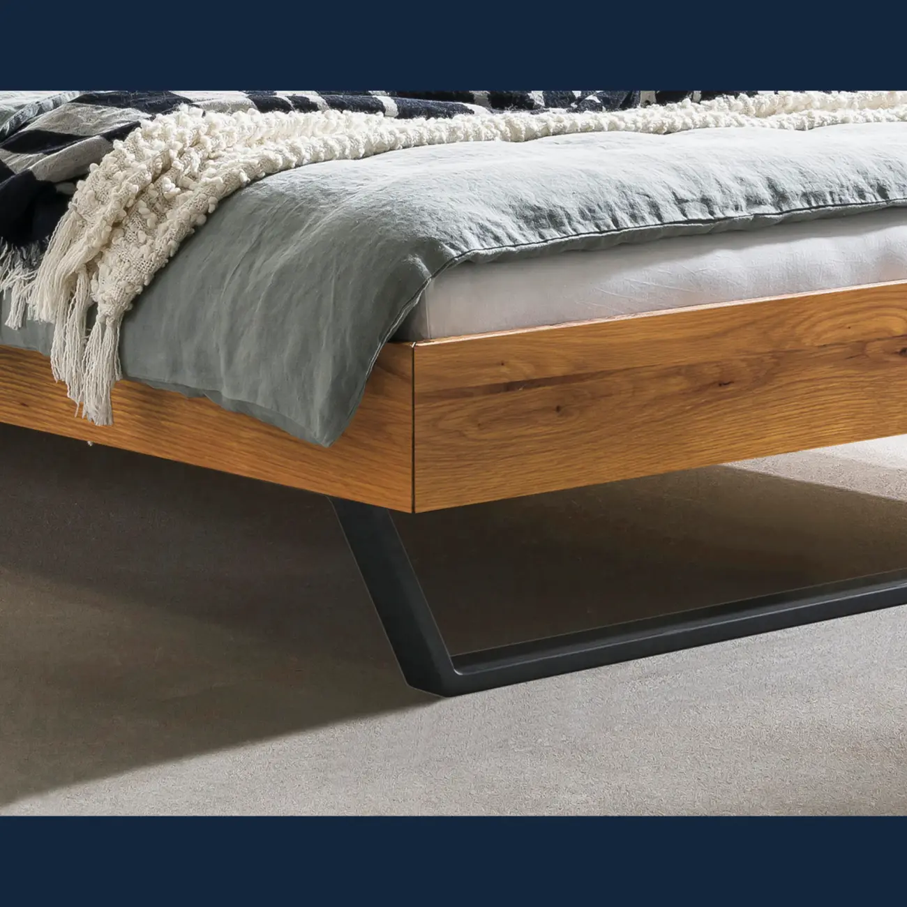 Massivholzbett Hasena Pietro modern – Bild 19