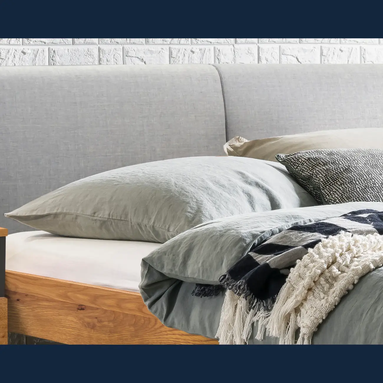 Massivholzbett Hasena Pietro modern – Bild 6