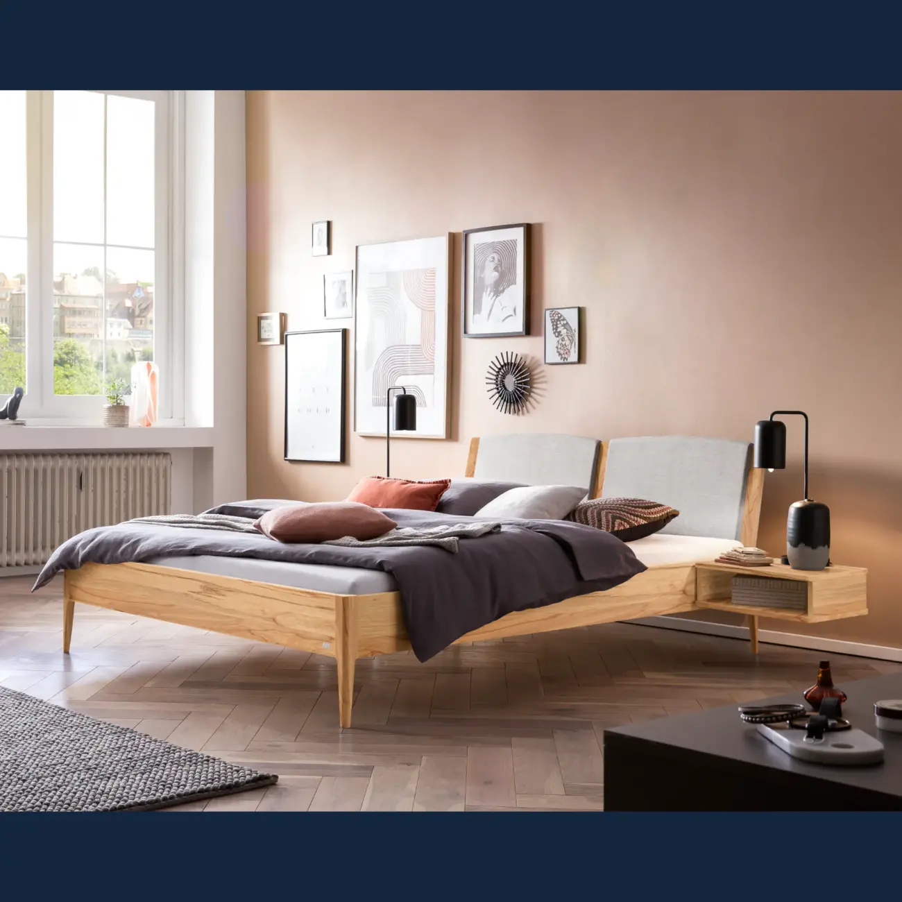 Massivholzbett Hasena Pistoia modern-skandinavisch 14 Massivholzbett Hasena Pistoia modern-skandinavisch – Bild 14