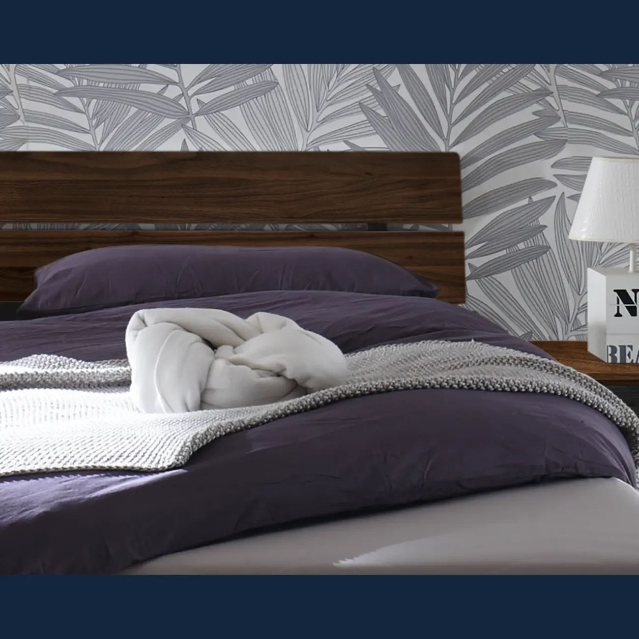 Geradliniges Massivholzbett Hasena Prato modern-skandinavisch 3 Geradliniges Massivholzbett Hasena Prato modern-skandinavisch – Bild 3