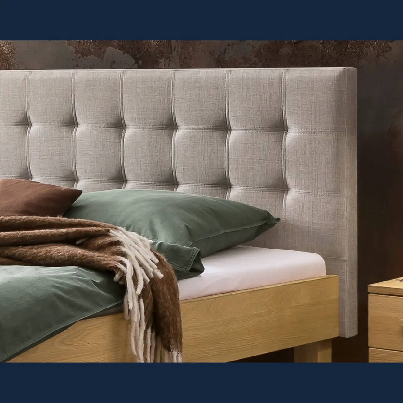 Zeitloses Massivholzbett Hasena Ricardo modern-skandinavisch – Bild 3