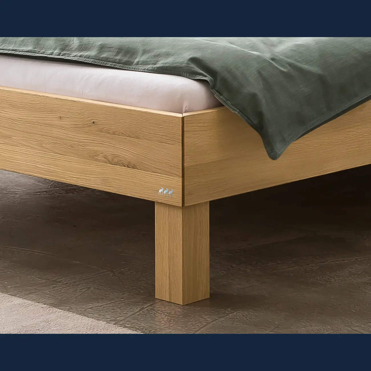 Zeitloses Massivholzbett Hasena Ricardo modern-skandinavisch – Bild 4