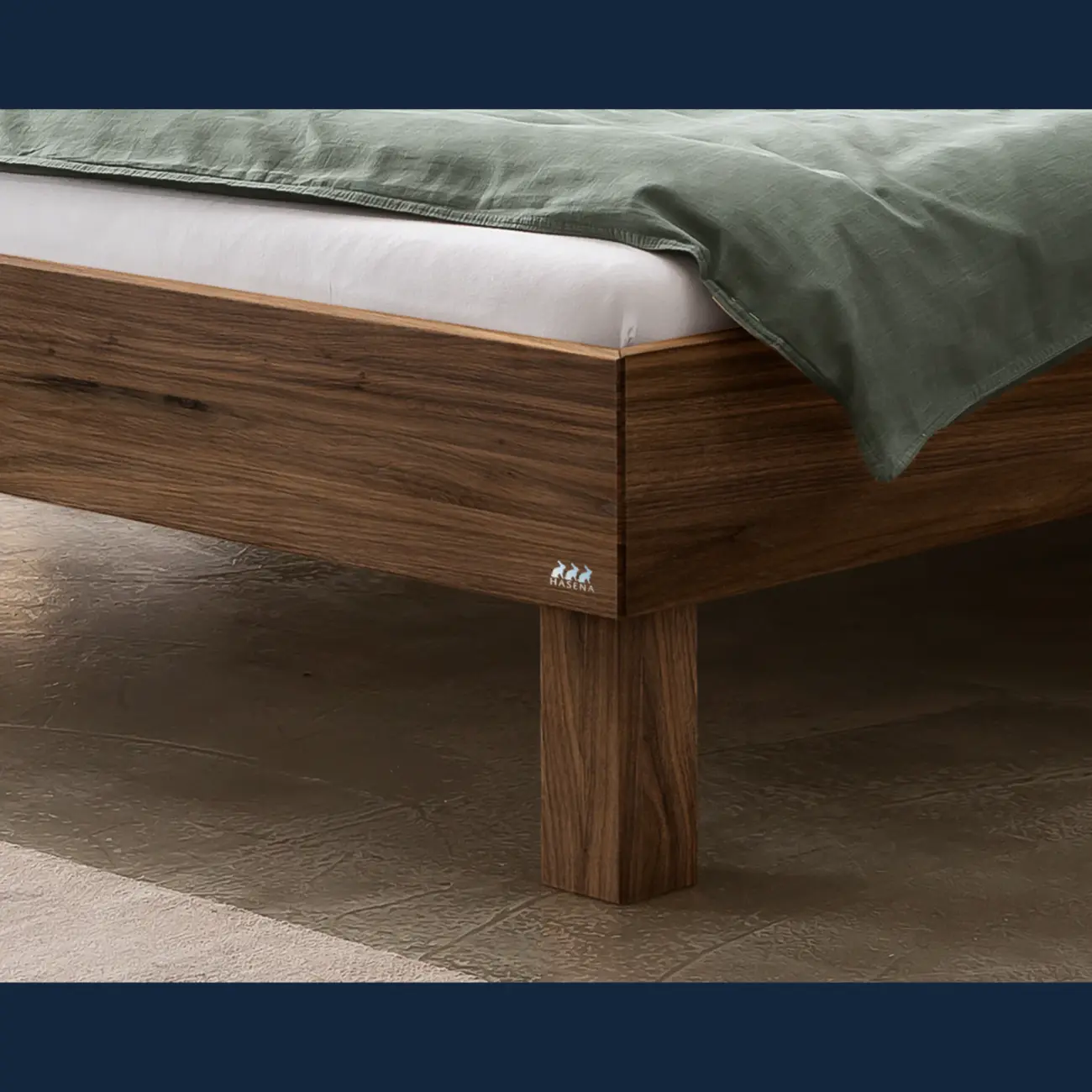 Zeitloses Massivholzbett Hasena Ricardo modern-skandinavisch – Bild 8