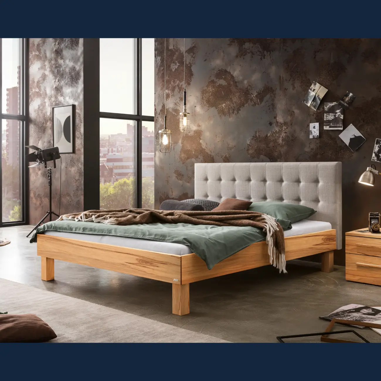 Zeitloses Massivholzbett Hasena Ricardo modern-skandinavisch – Bild 10