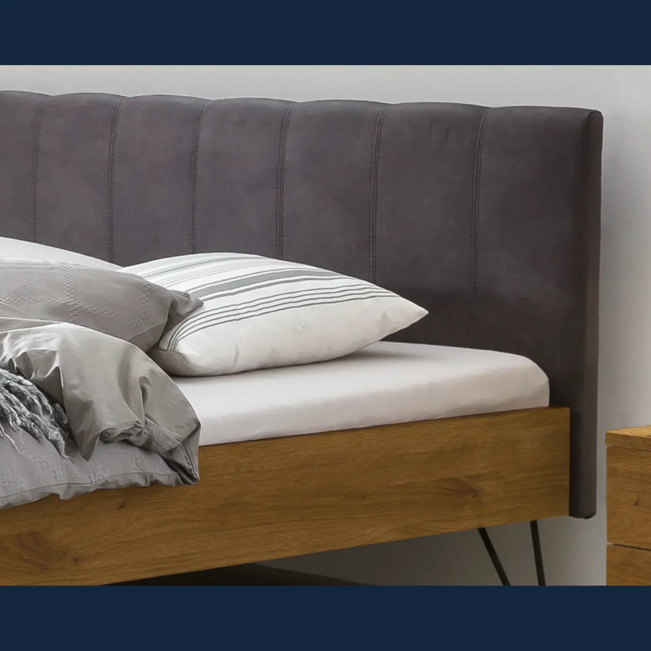 Charaktervolles Massivholzbett Hasena Roberto modern Industrial 29 Charaktervolles Massivholzbett Hasena Roberto modern Industrial – Bild 29