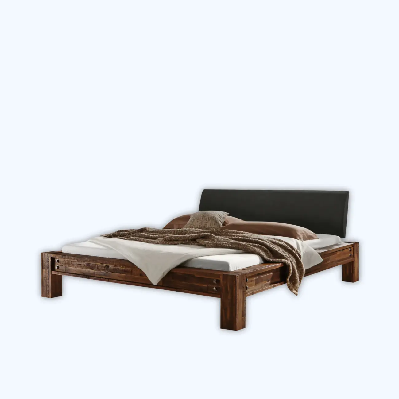 Charakterstarkes Massivholzbett Hasena rustikal San Felipe 1 Charakterstarkes Massivholzbett Hasena rustikal San Felipe