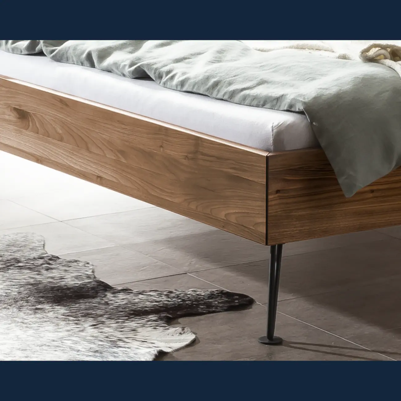 Massivholzbett Hasena Sara modern Industrial 4 Massivholzbett Hasena Sara modern Industrial – Bild 4