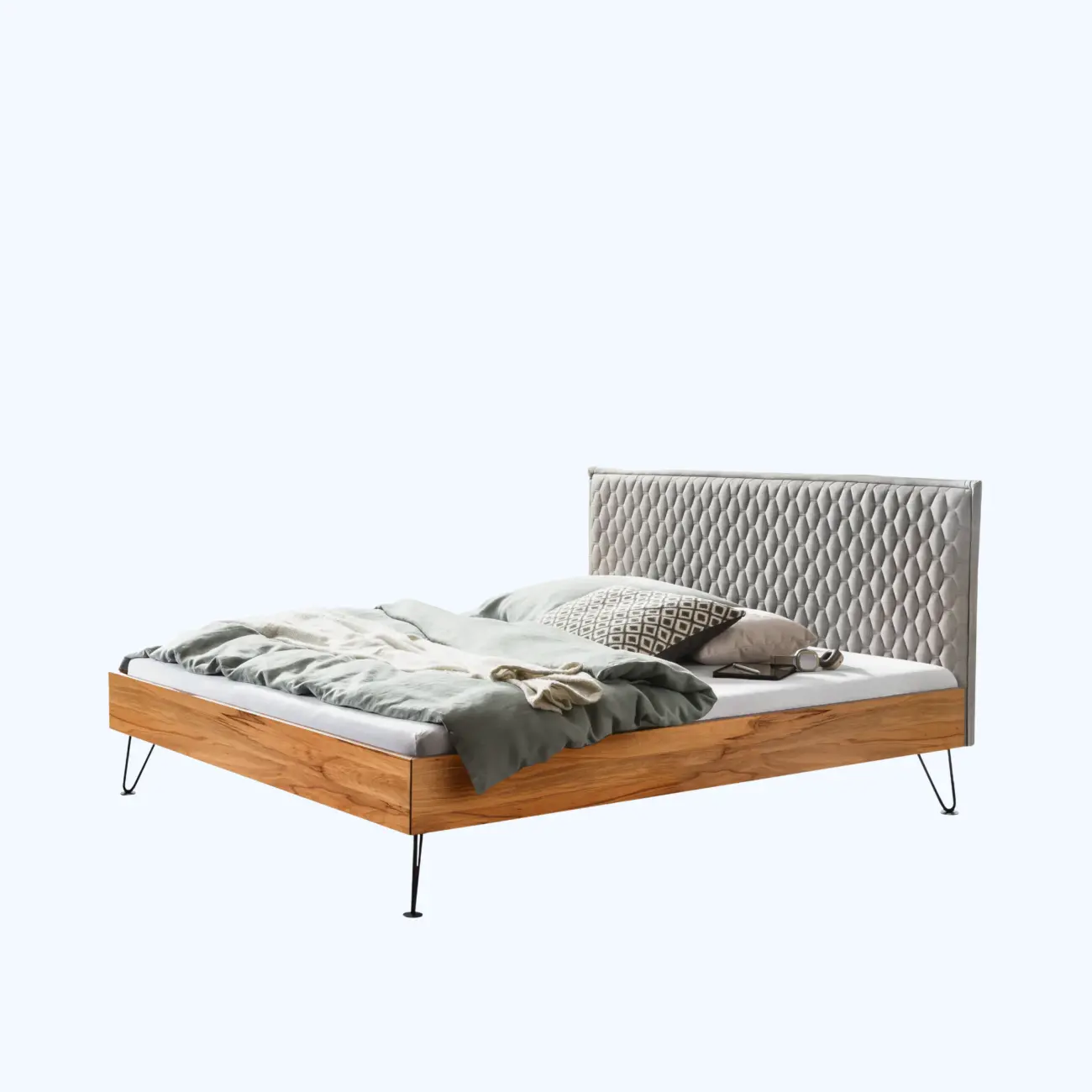 Massivholzbett Hasena Sara modern Industrial 5 Massivholzbett Hasena Sara modern Industrial – Bild 5