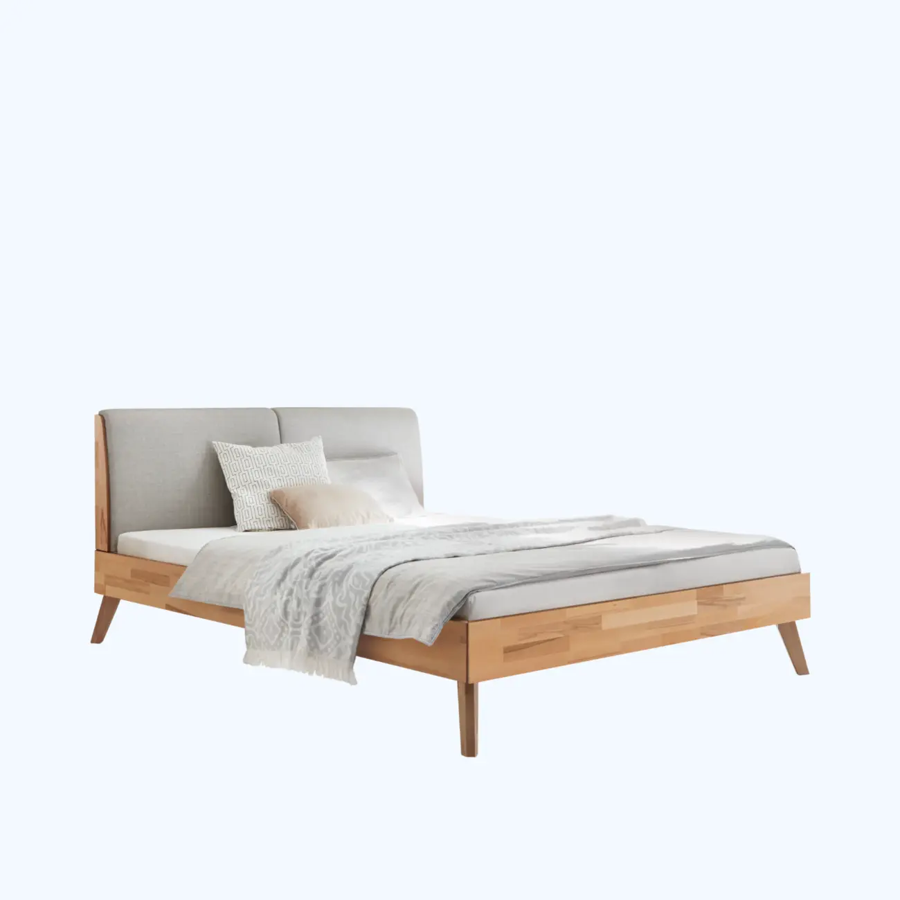 Ausgewogenes Massivholzbett Hasena Simone modern-skandinavisch 7 Ausgewogenes Massivholzbett Hasena Simone modern-skandinavisch – Bild 7