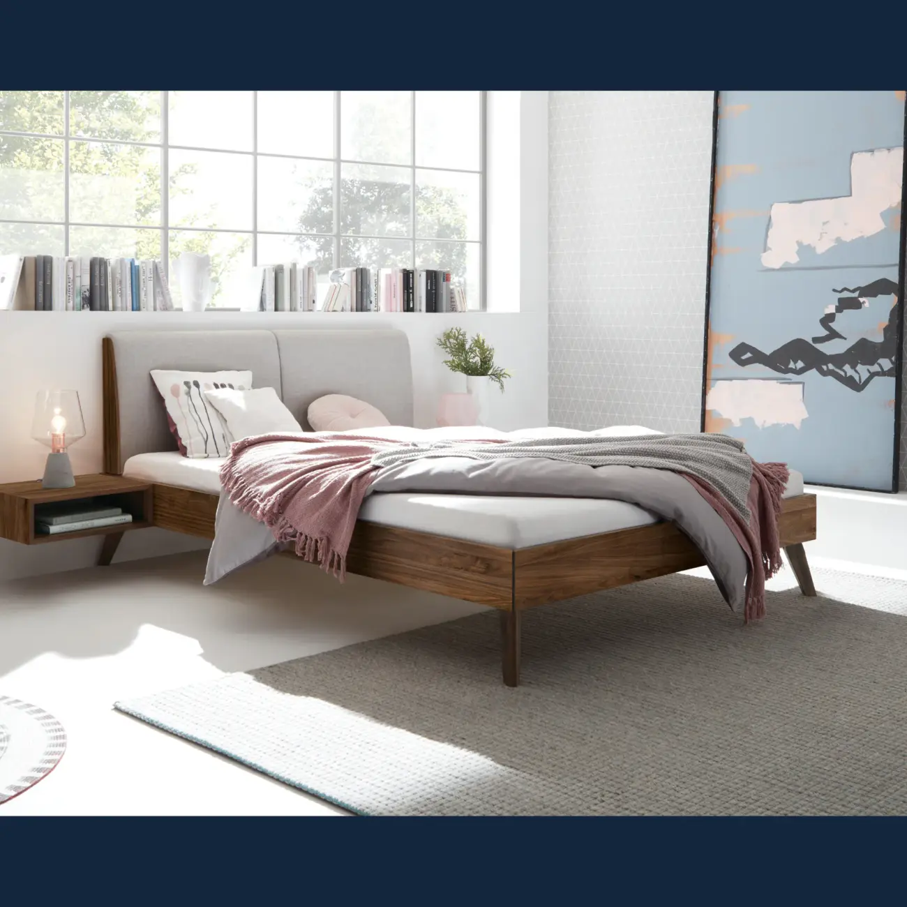 Ausgewogenes Massivholzbett Hasena Simone modern-skandinavisch 15 Ausgewogenes Massivholzbett Hasena Simone modern-skandinavisch – Bild 15