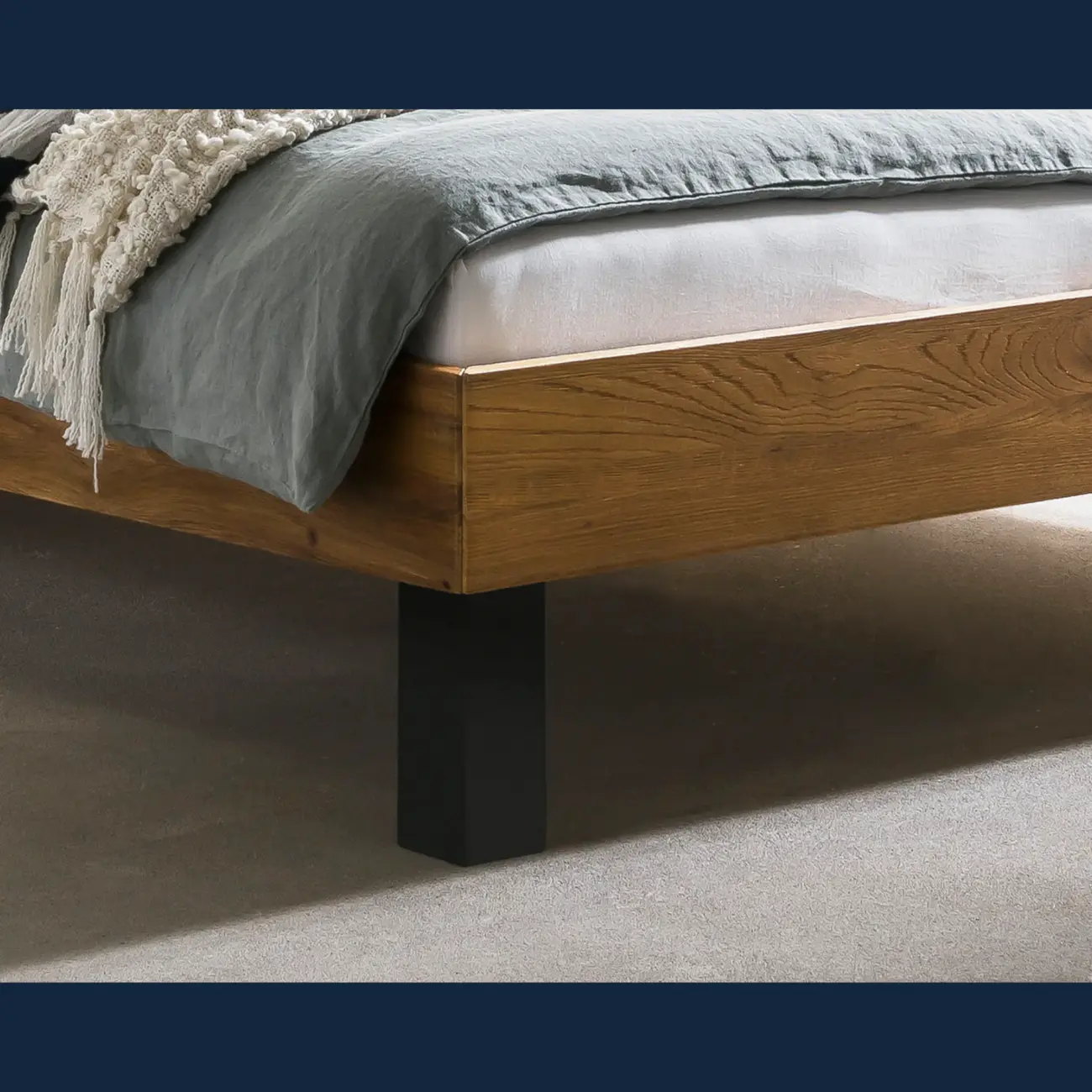 Zeitloses Massivholzbett Hasena modern-minimal Sondrio Trento 8 Zeitloses Massivholzbett Hasena modern-minimal Sondrio Trento – Bild 8