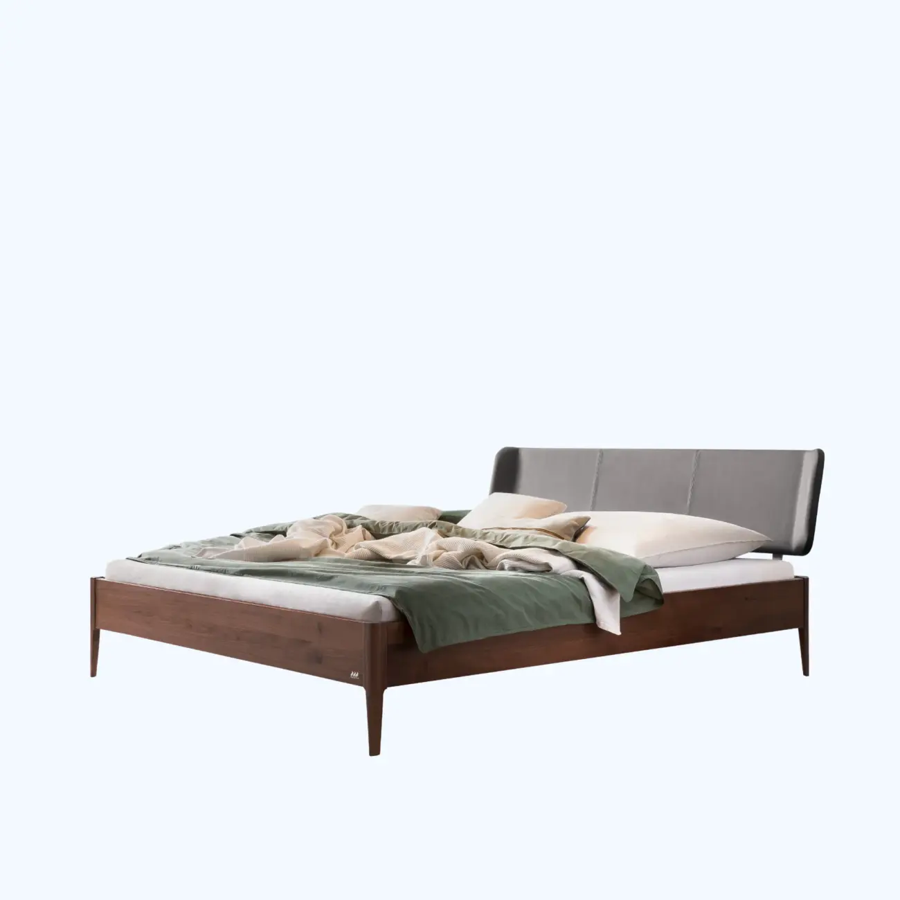 Elegantes Massivholzbett Hasena Varese modern-skandinavisch 1 Elegantes Massivholzbett Hasena Varese modern-skandinavisch