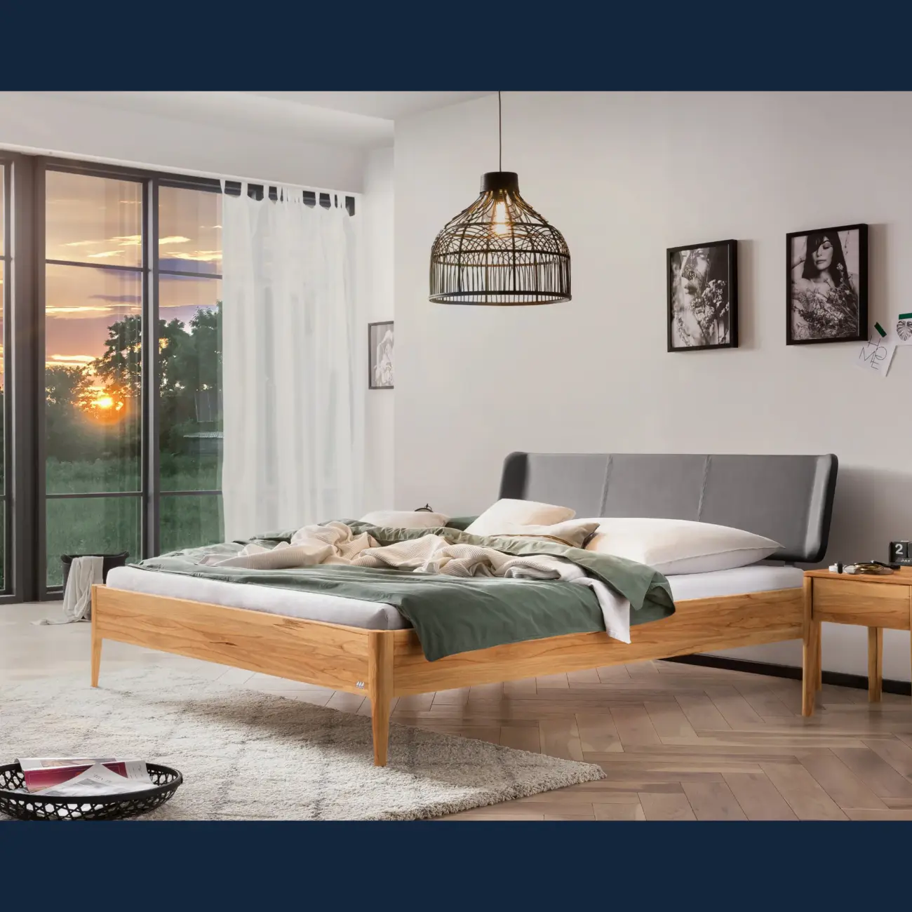 Elegantes Massivholzbett Hasena Varese modern-skandinavisch 10 Elegantes Massivholzbett Hasena Varese modern-skandinavisch – Bild 10